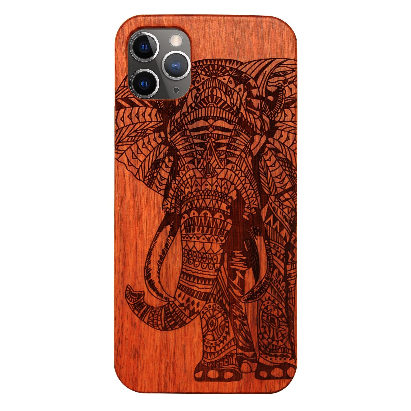 Elefant Eden Case aus Rosenholz für iPhone und Samsung