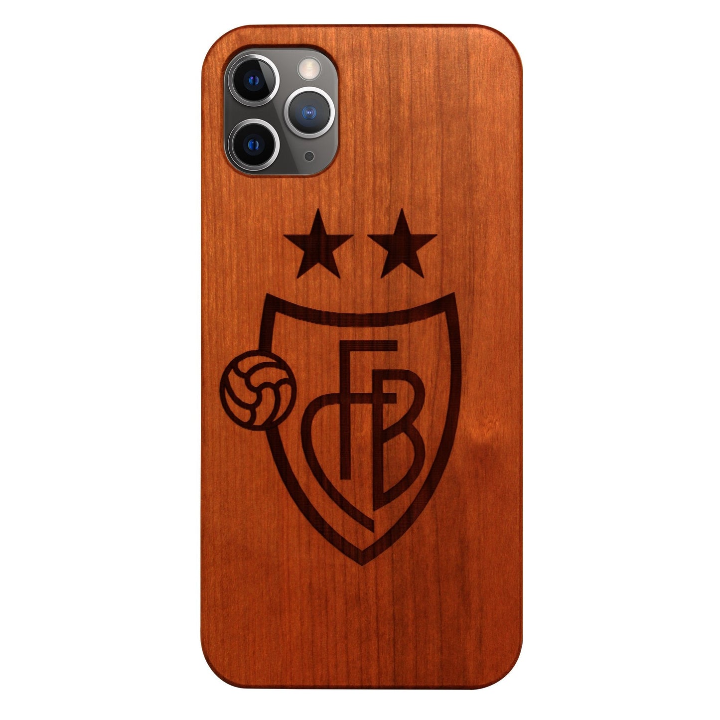 FCB Eden Case aus Kirschholz für iPhone und Samsung