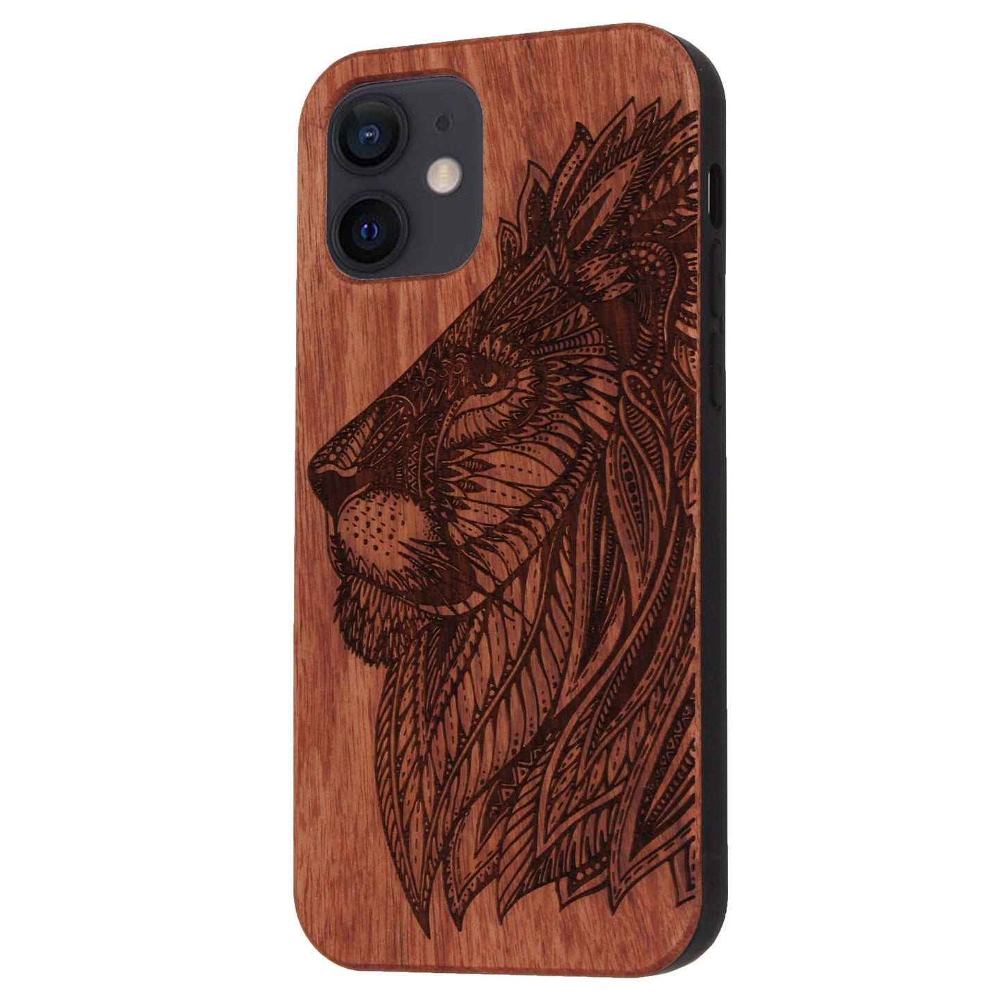Coque Eden Lion Bois de Rose pour iPhone 12 Mini