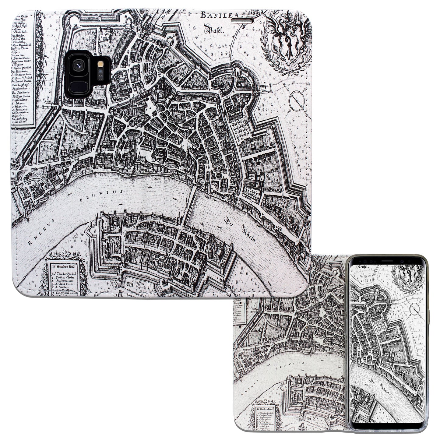 Basel Merian Panorama Case for Samsung Galaxy S9