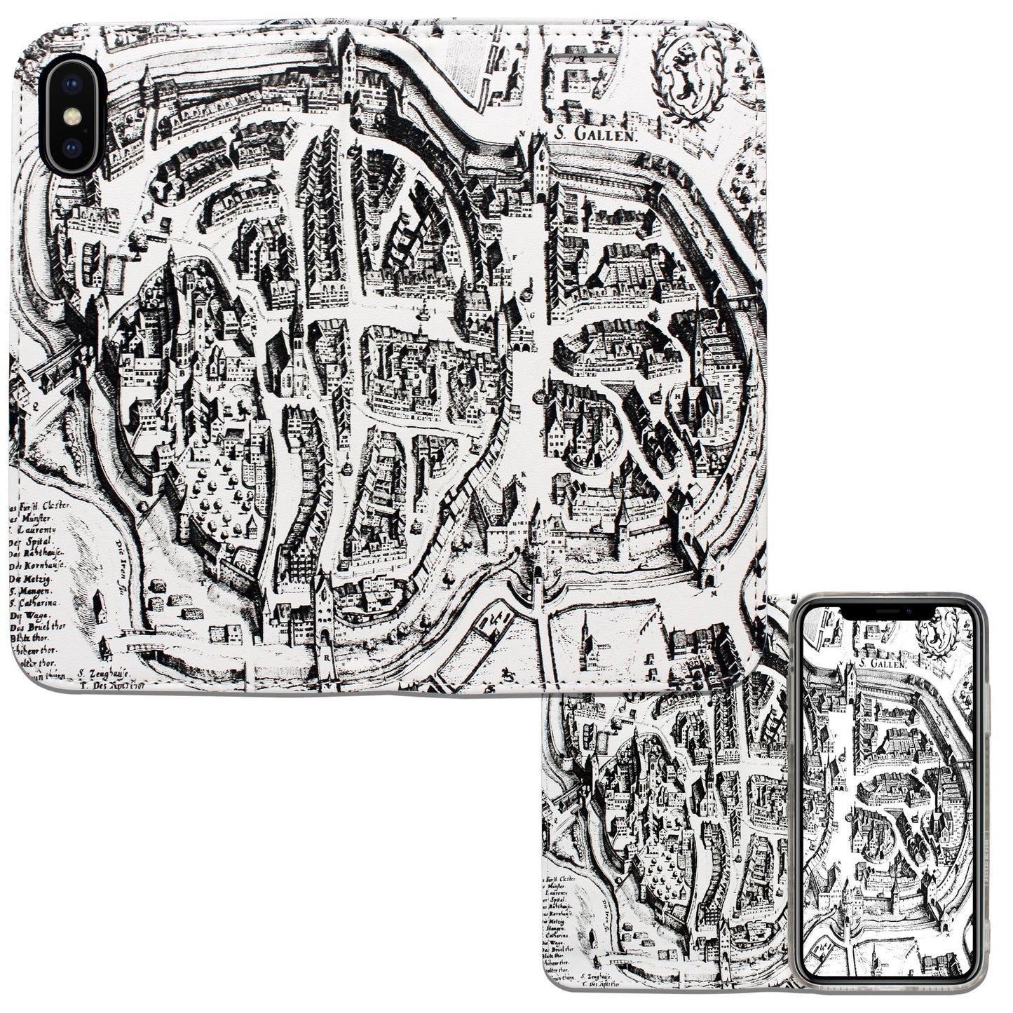 St. Gallen Merian Panorama Case for iPhone X/XS