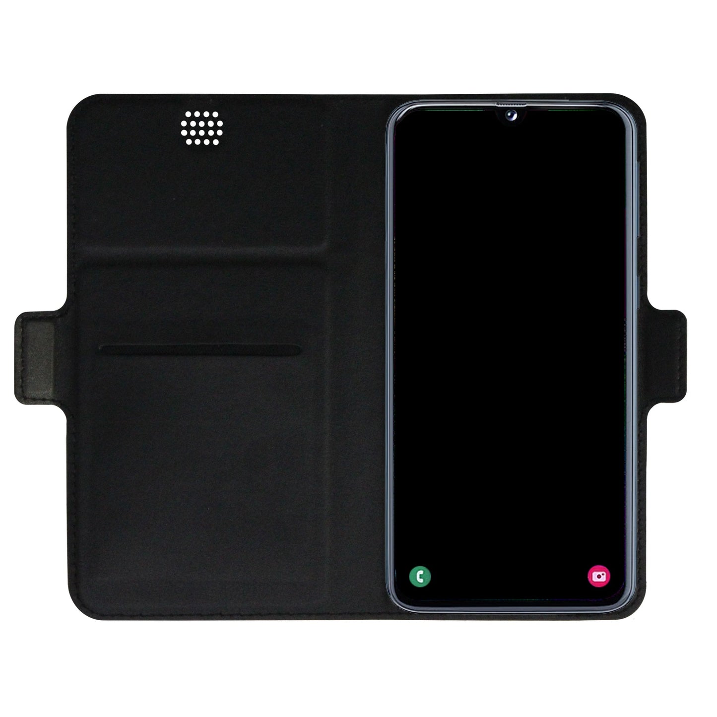 Schwarz Origami Hülle