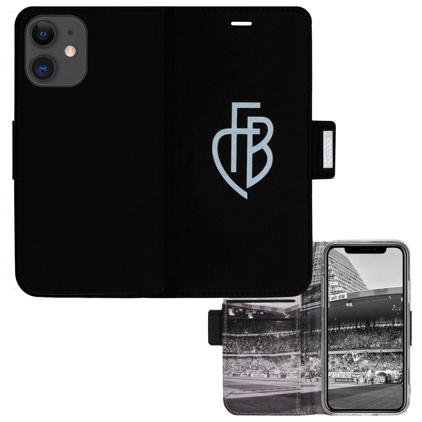 FCB black Victor case for iPhone 11