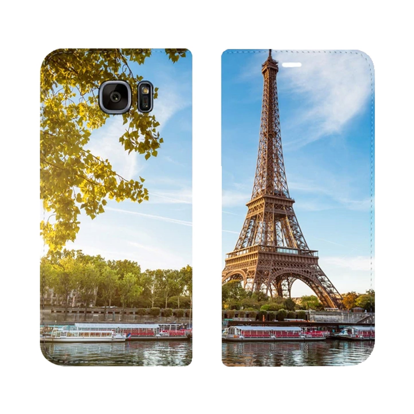 Paris City Panorama Case für Samsung Galaxy S7