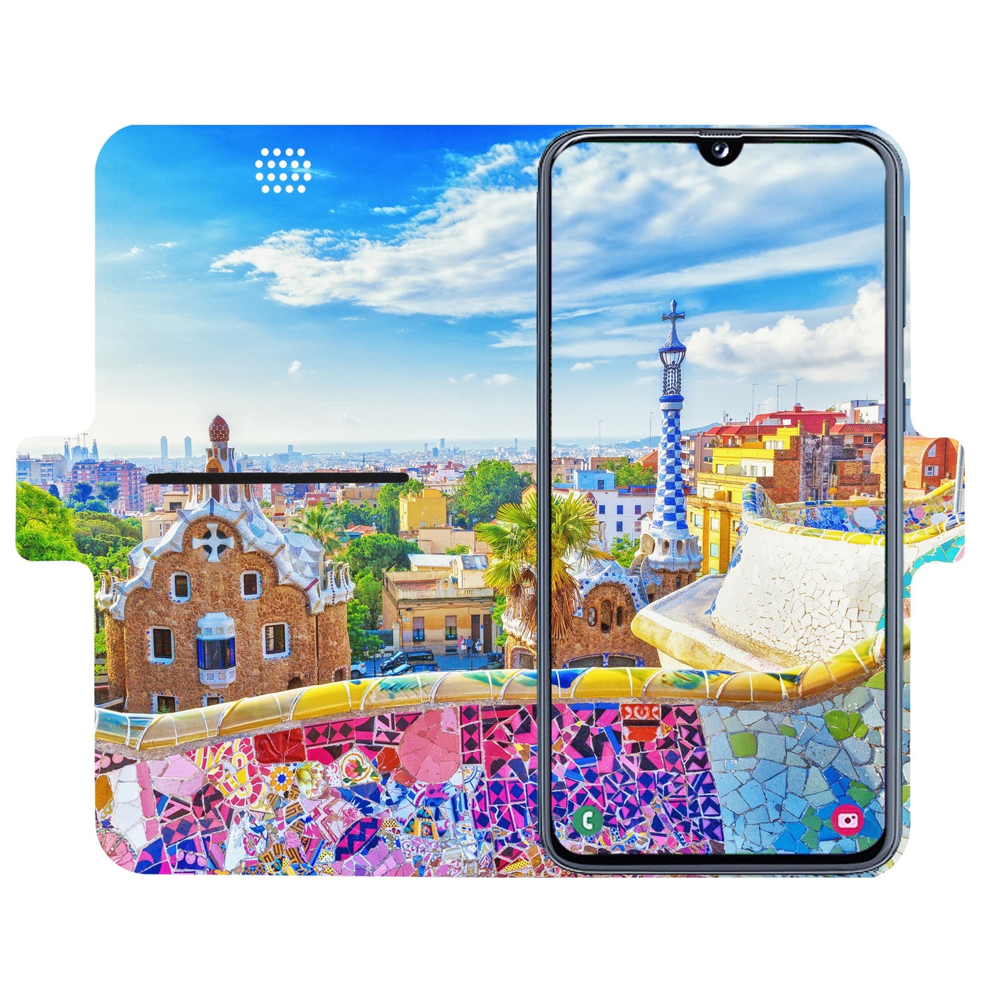 Barcelona City Origami Case