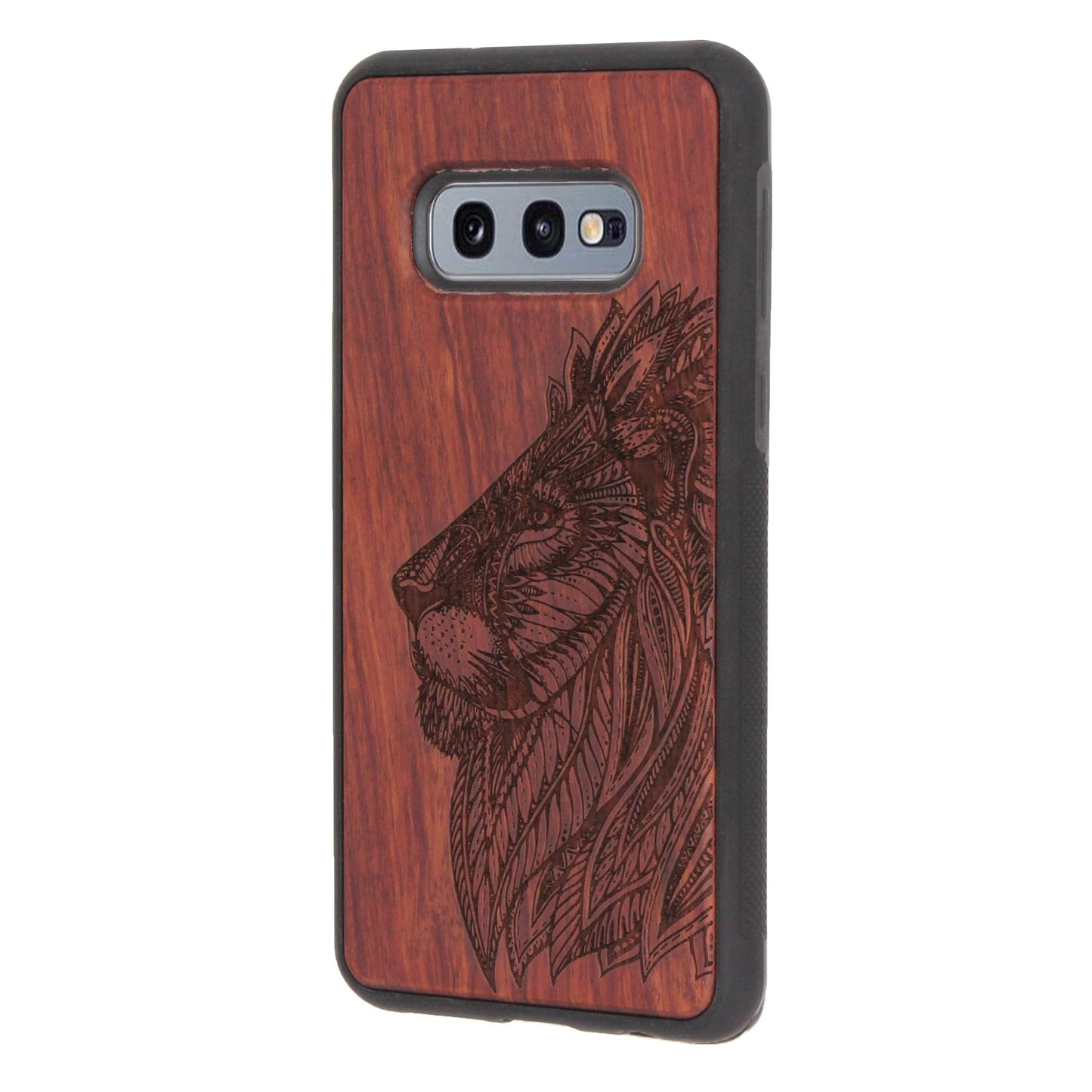 Löwe Eden Case aus Rosenholz für Samsung Galaxy S10E