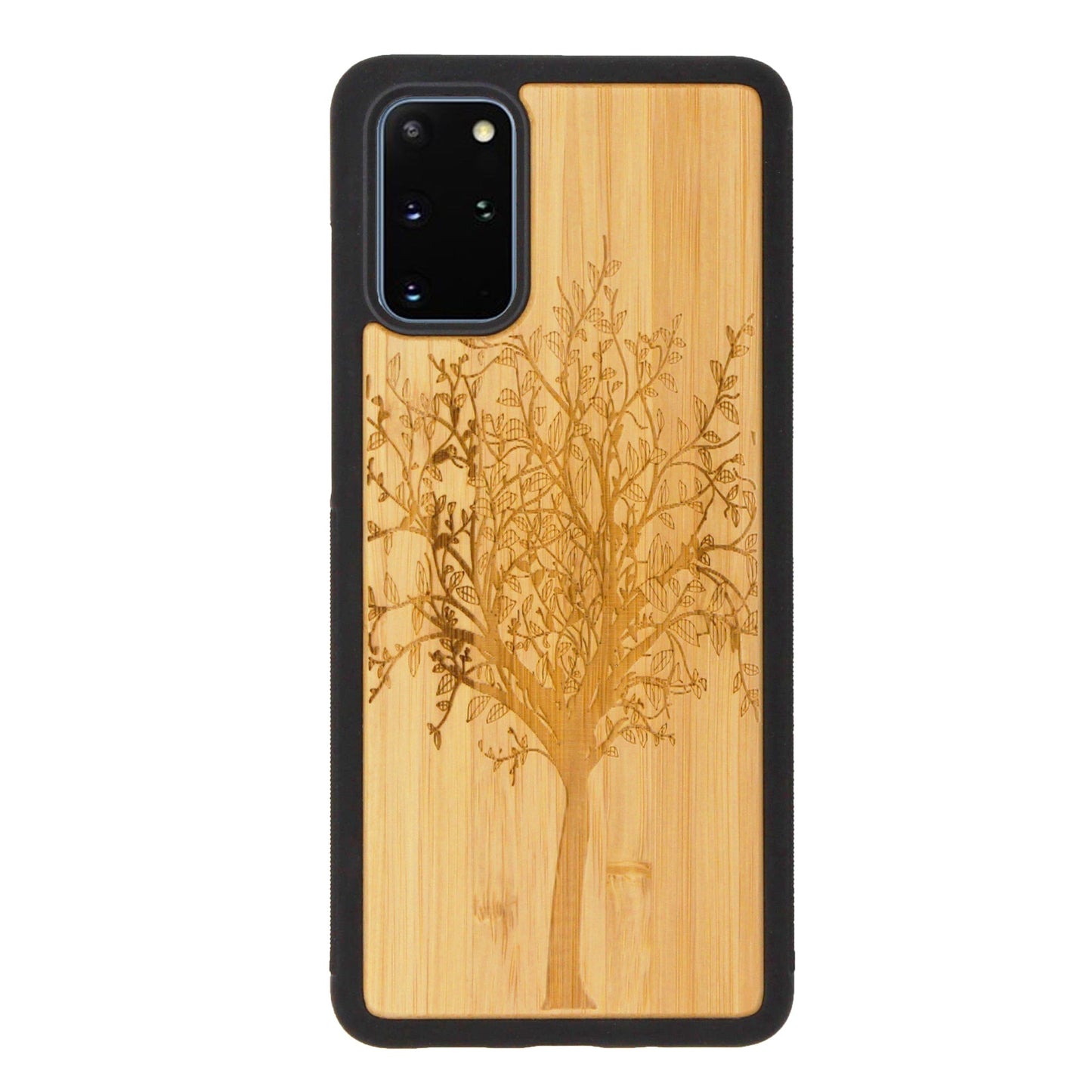 Coque Eden Tree of Life en bambou pour Samsung Galaxy S20 Plus