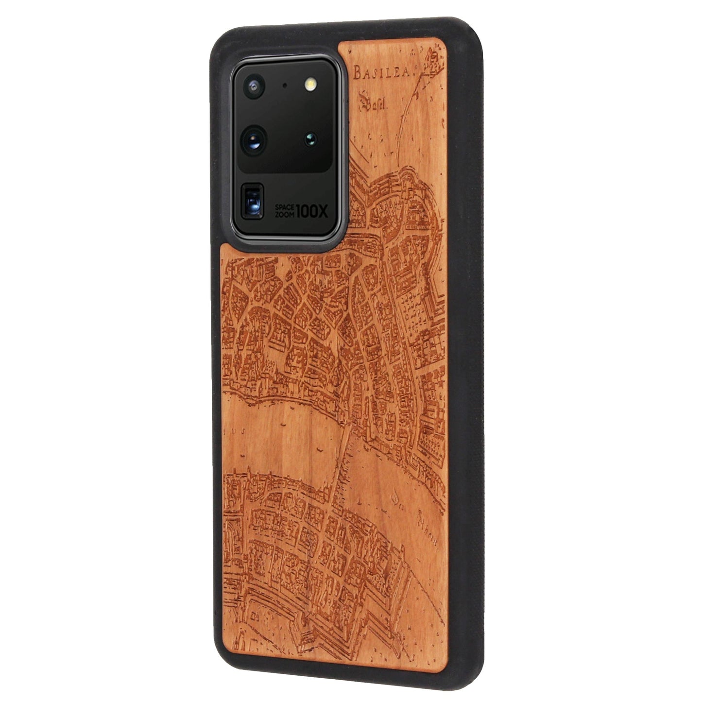 Basel Merian Eden case made of cherry wood for Samsung Galaxy S20 Ultra