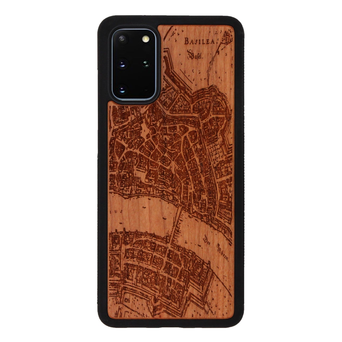 Basel Merian Eden case made of cherry wood for Samsung Galaxy S20 Plus