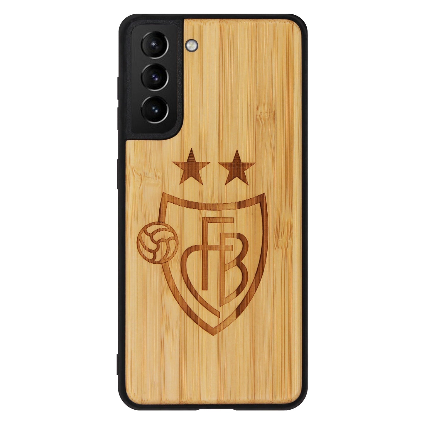 FCB Eden Case aus Bambus für Samsung Galaxy S21