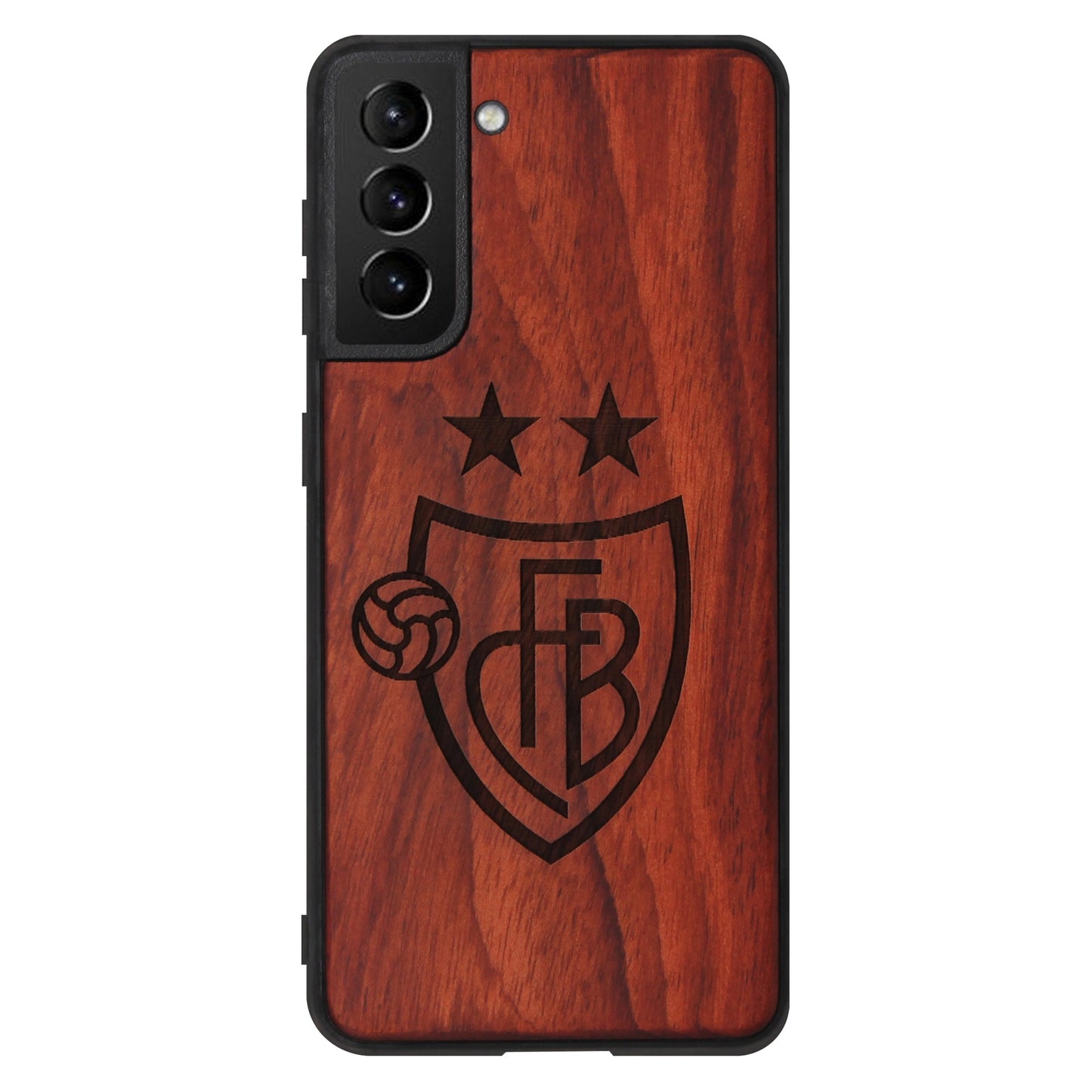 FCB Eden Case aus Rosenholz für Samsung Galaxy S21