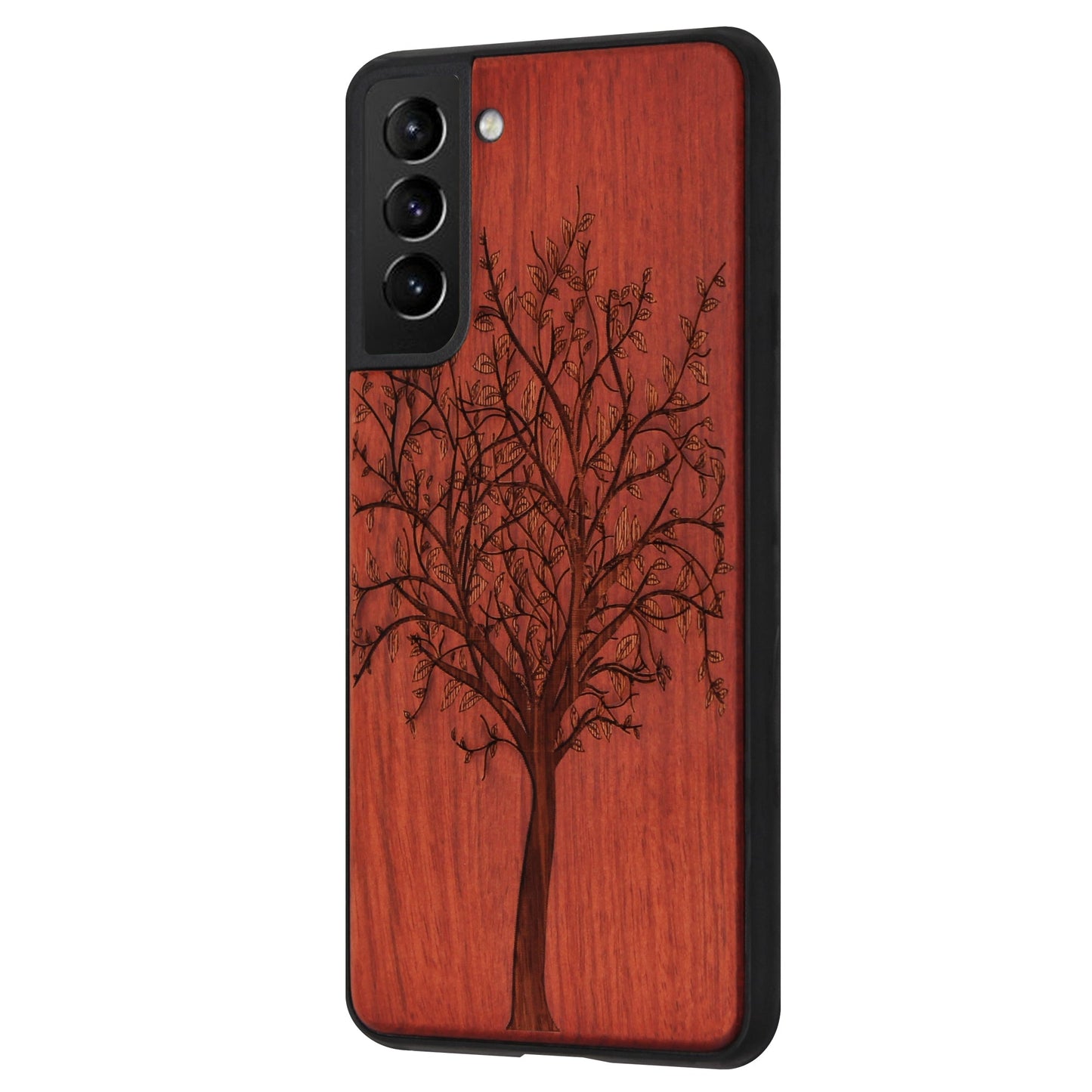 Lebensbaum Eden Case aus Rosenholz für Samsung Galaxy S21 Plus