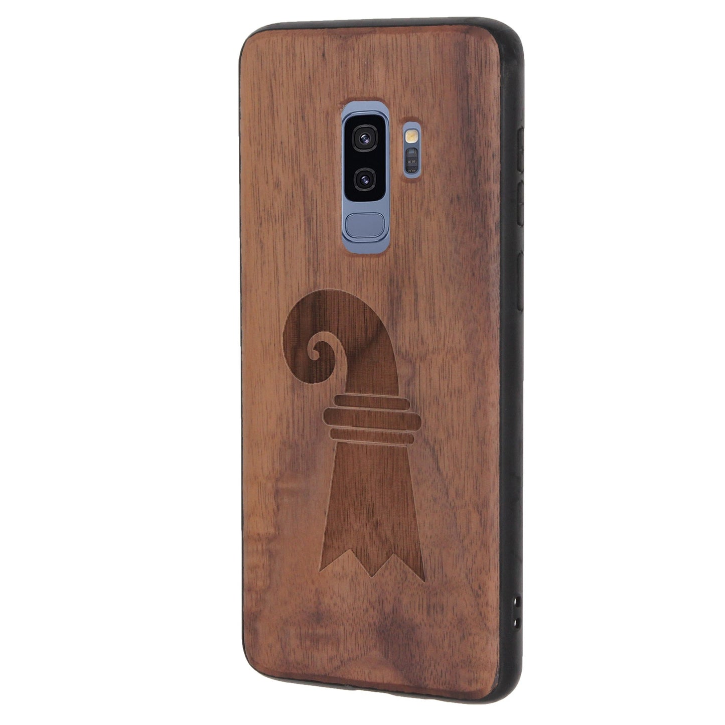 Coque Baslerstab Eden en bois de noyer pour Samsung Galaxy S9 Plus