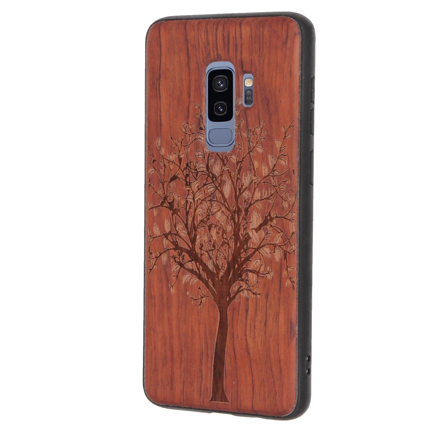 Lebensbaum Eden Case aus Rosenholz für Samsung Galaxy S9 Plus