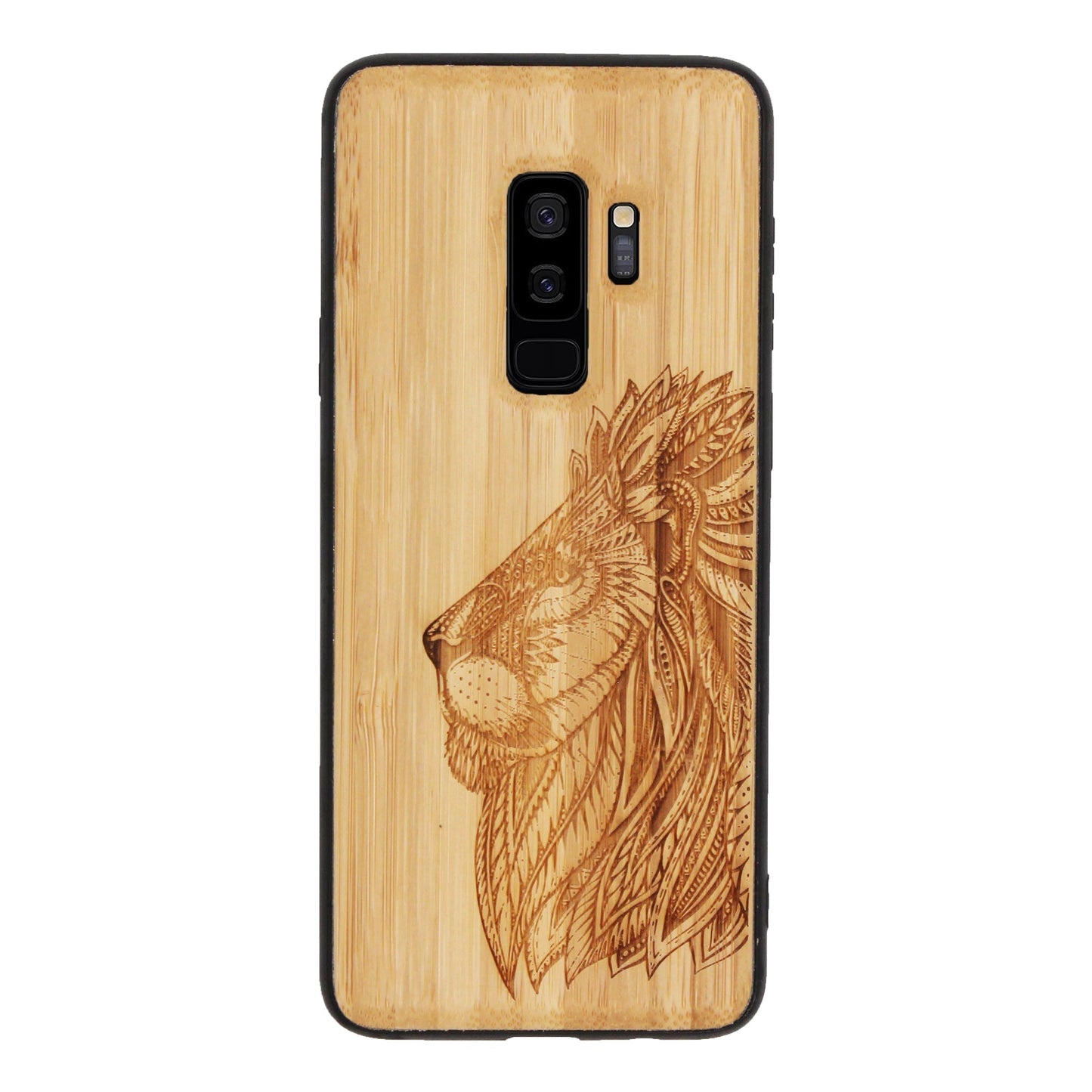 Löwe Eden Case aus Bambus für Samsung Galaxy S9 Plus