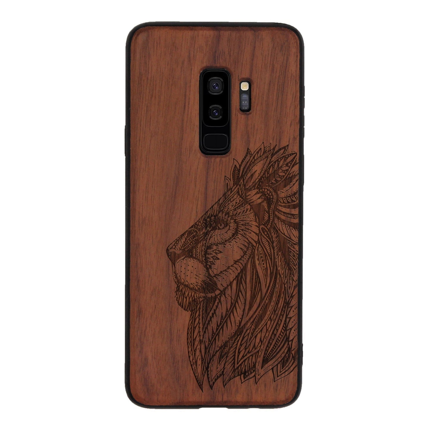 Löwe Eden Case aus Nussbaumholz für Samsung Galaxy S9 Plus