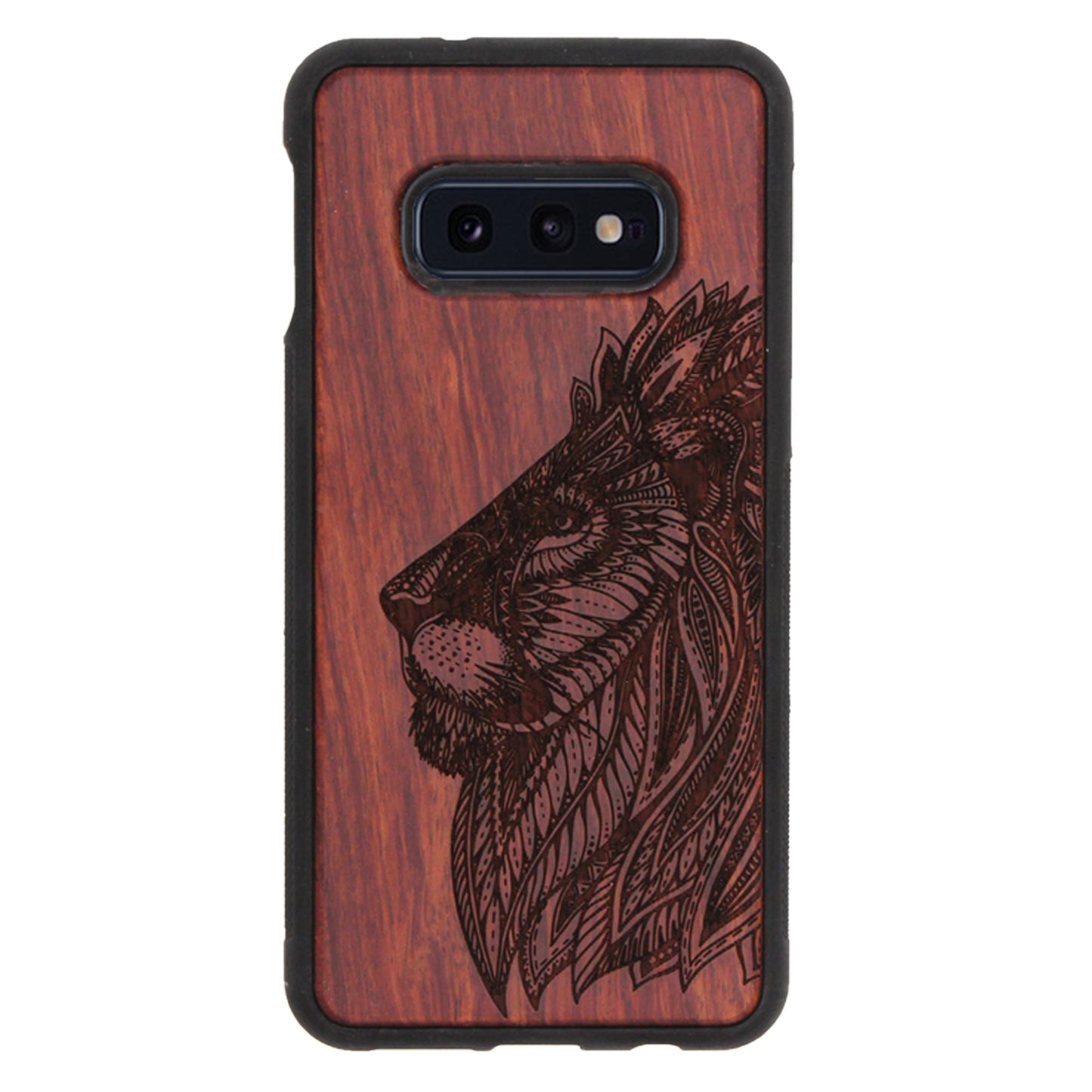 Löwe Eden Case aus Rosenholz für Samsung Galaxy S10E