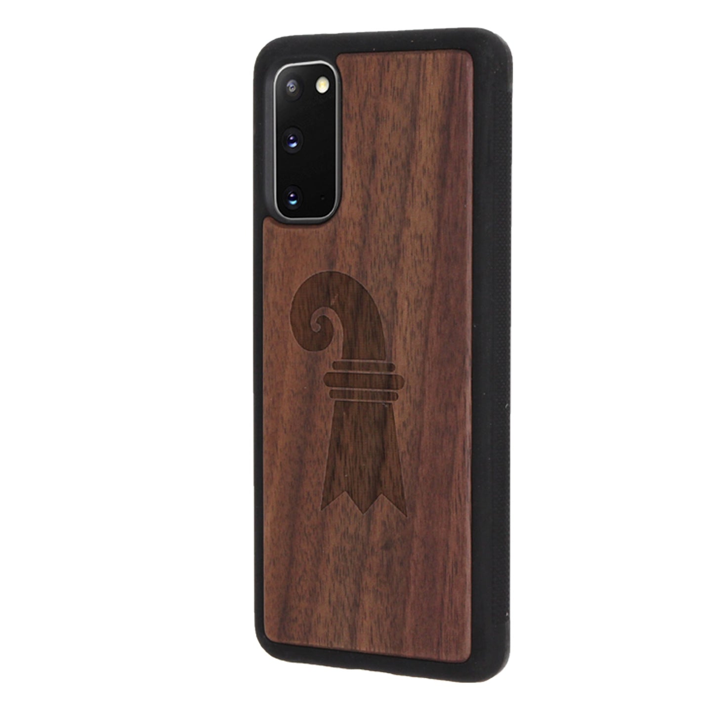 Coque Baslerstab Eden en bois de noyer pour Samsung Galaxy S20