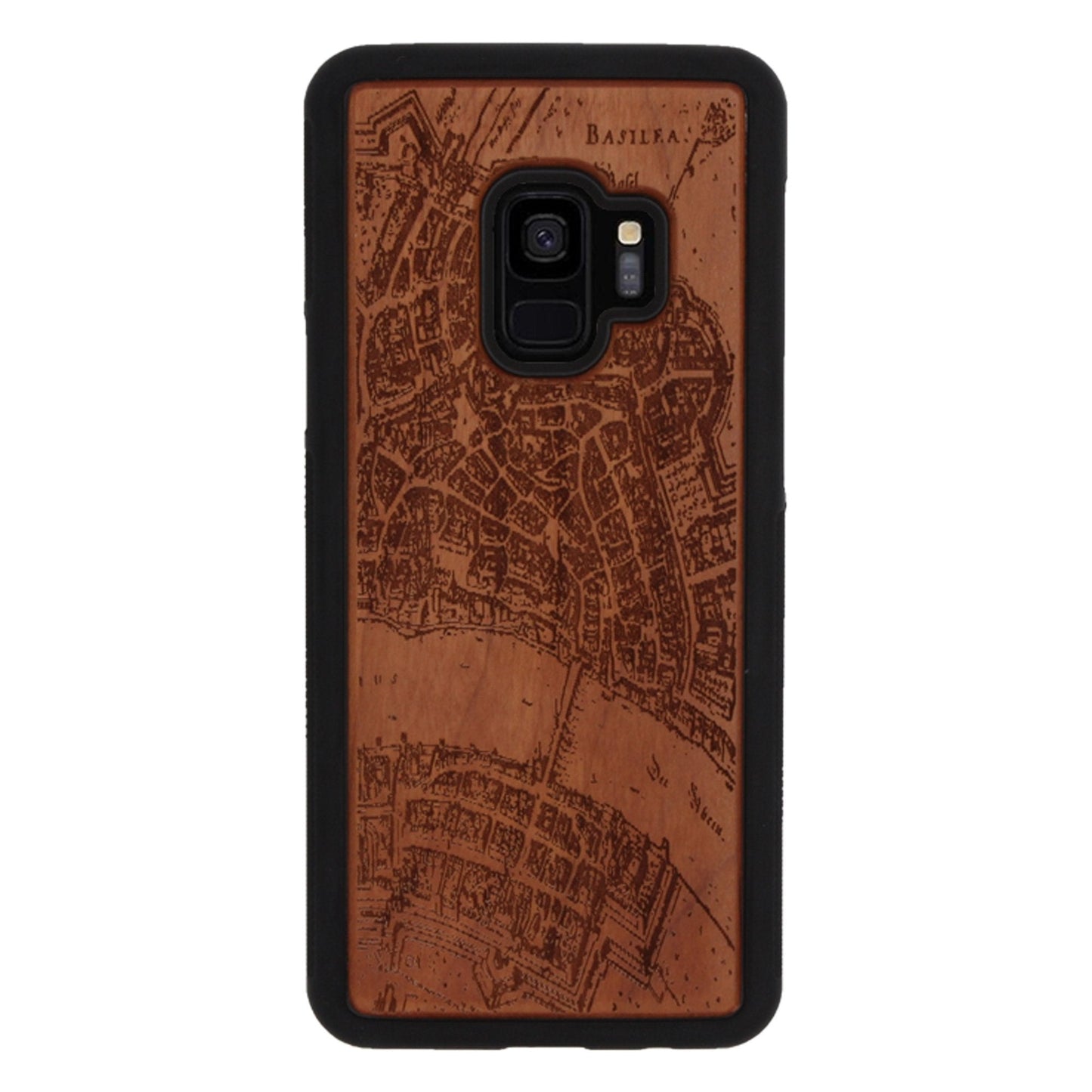 Basel Merian Eden Case aus Kirschholz für iPhone und Samsung