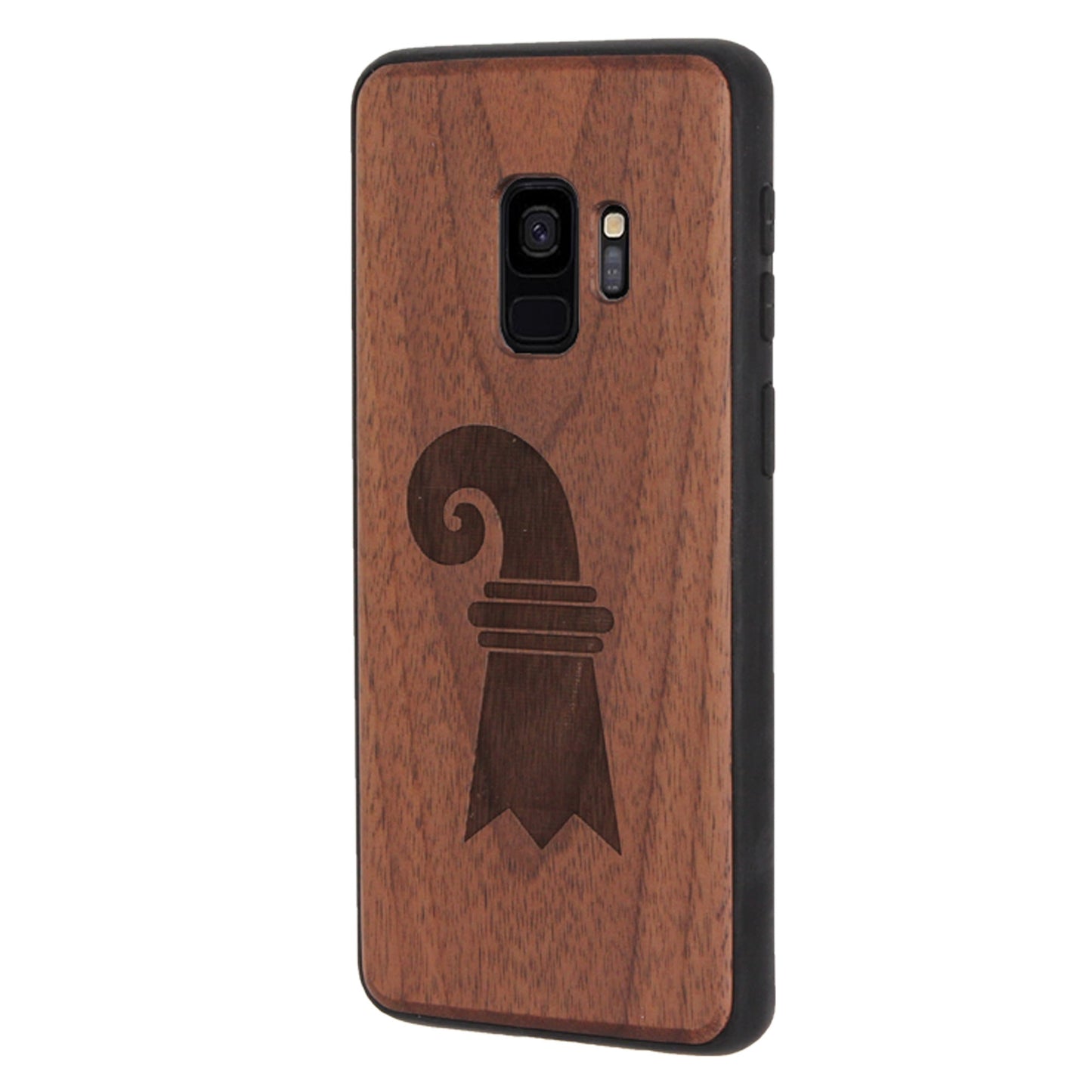 Baslerstab Eden case made of walnut wood for Samsung Galaxy S9