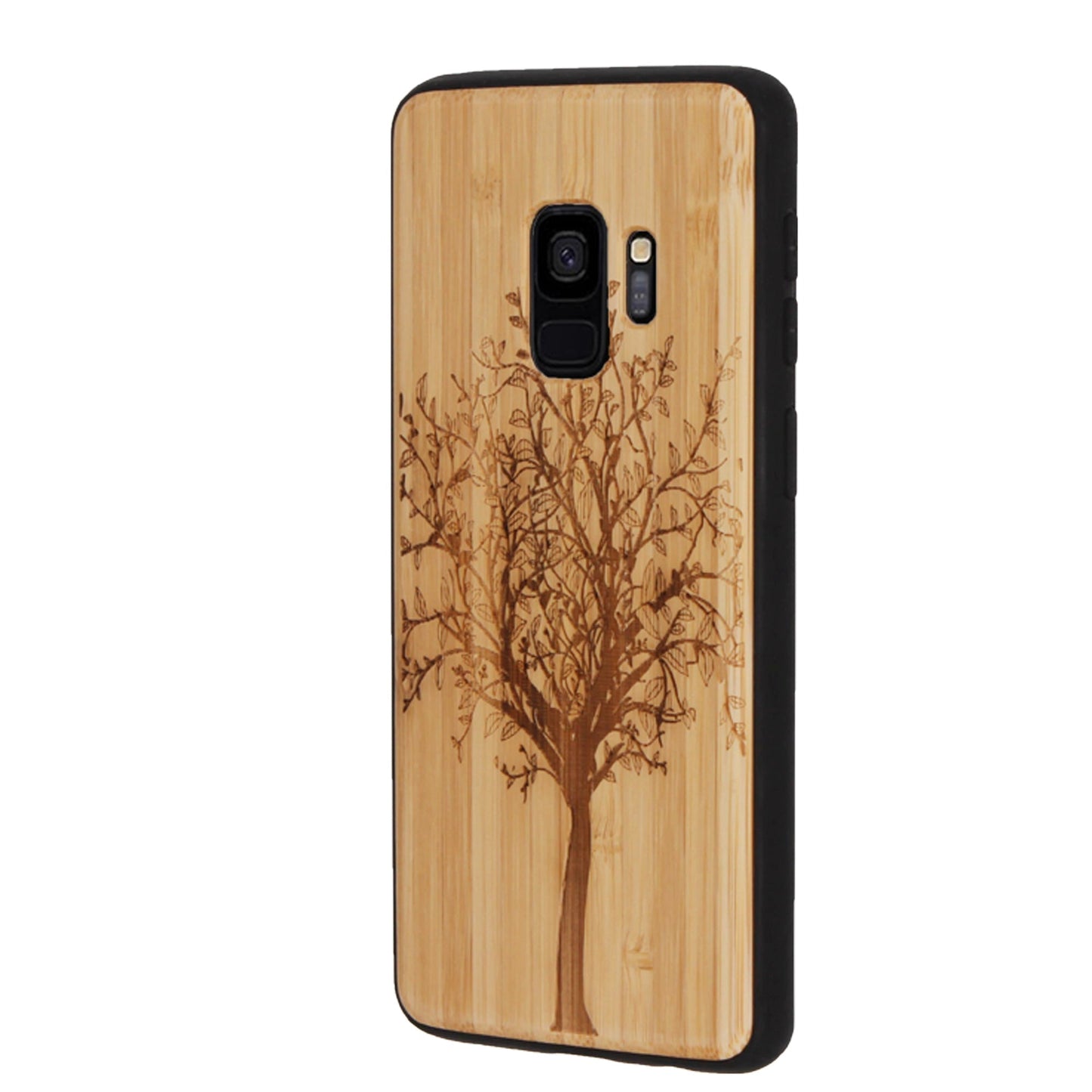 Lebensbaum Eden Case aus Bambus für Samsung Galaxy S9