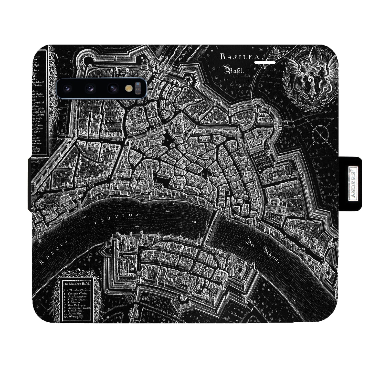 Coque Basel Merian Negative Victor pour Samsung S10
