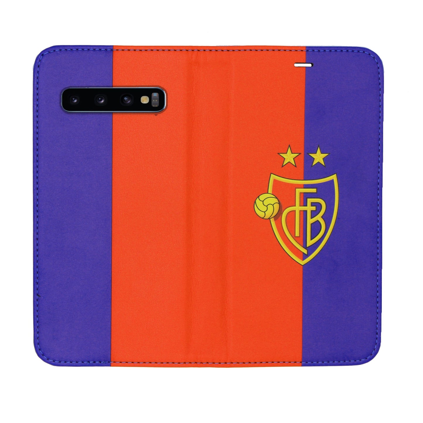 FCB rot / blau Panorama Case für Samsung Galaxy S10