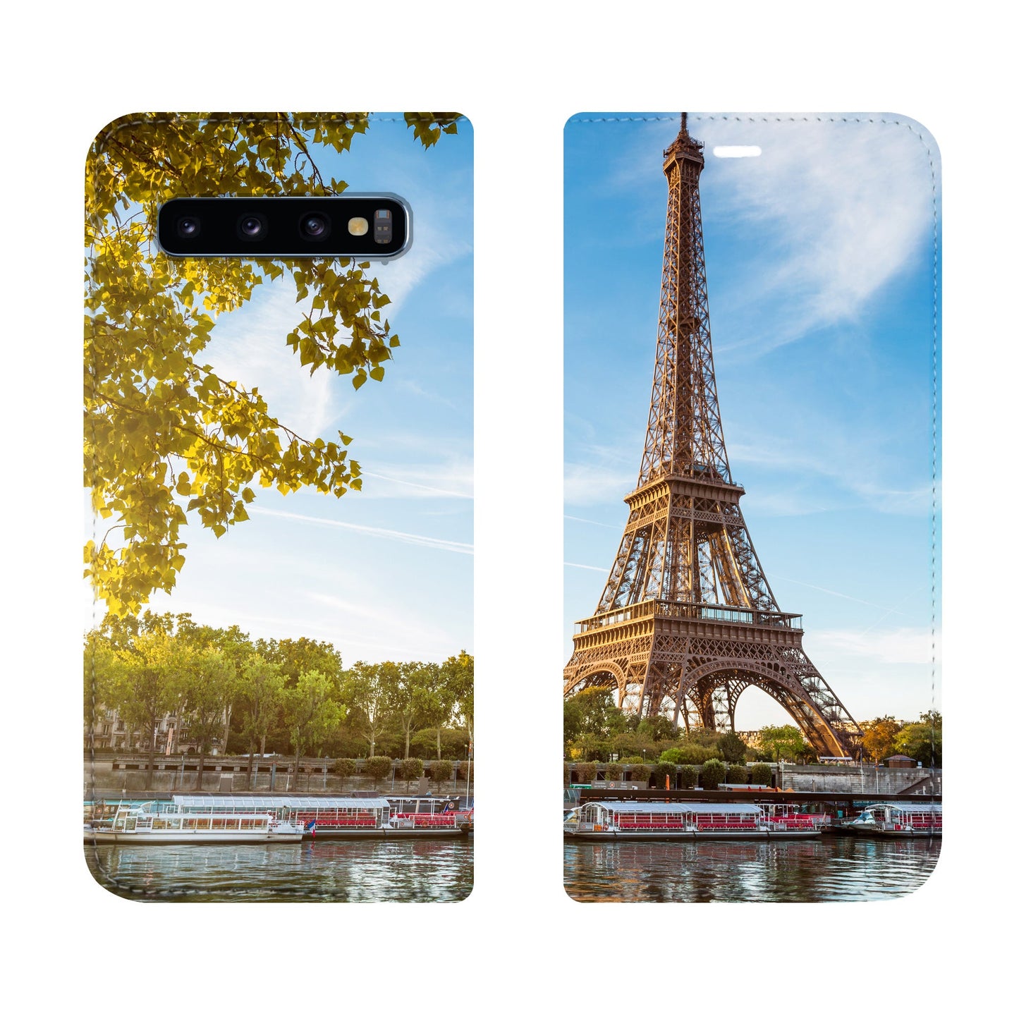 Paris City Panorama Case für Samsung Galaxy S10