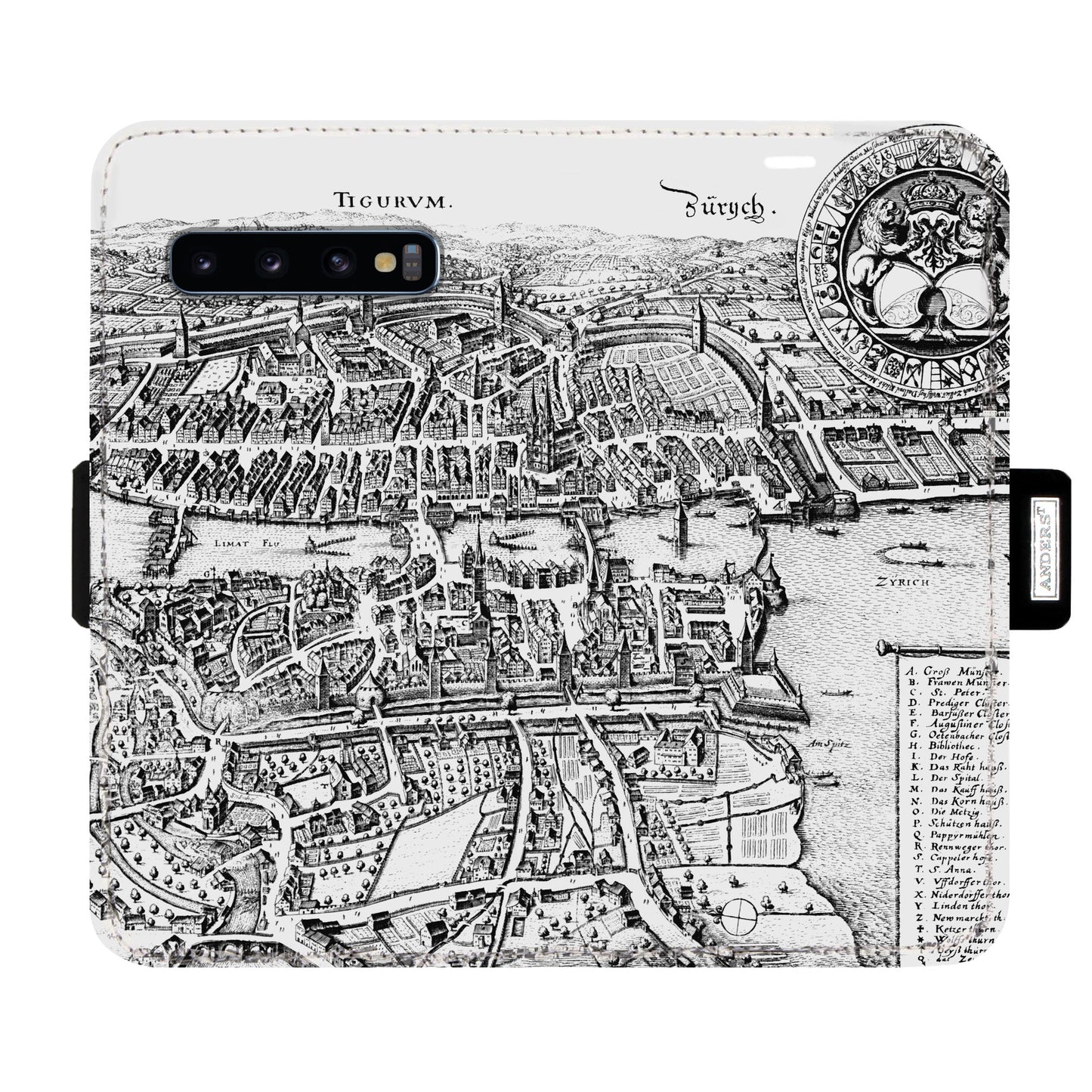 Zurich Merian Victor Case for Samsung Galaxy S10
