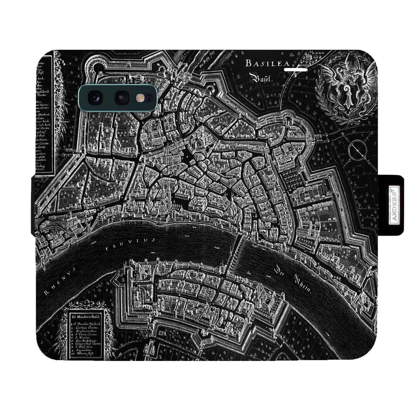 Coque Basel Merian Negative Victor pour Samsung S10E
