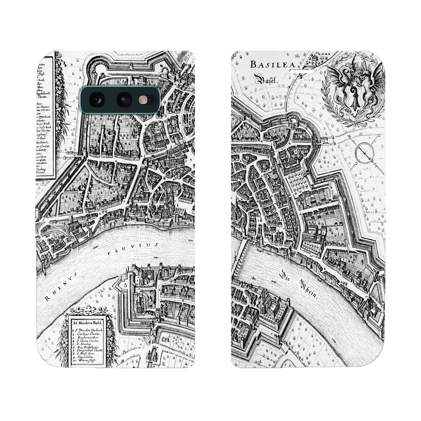 Coque Basel Merian Panorama pour Samsung Galaxy S10E