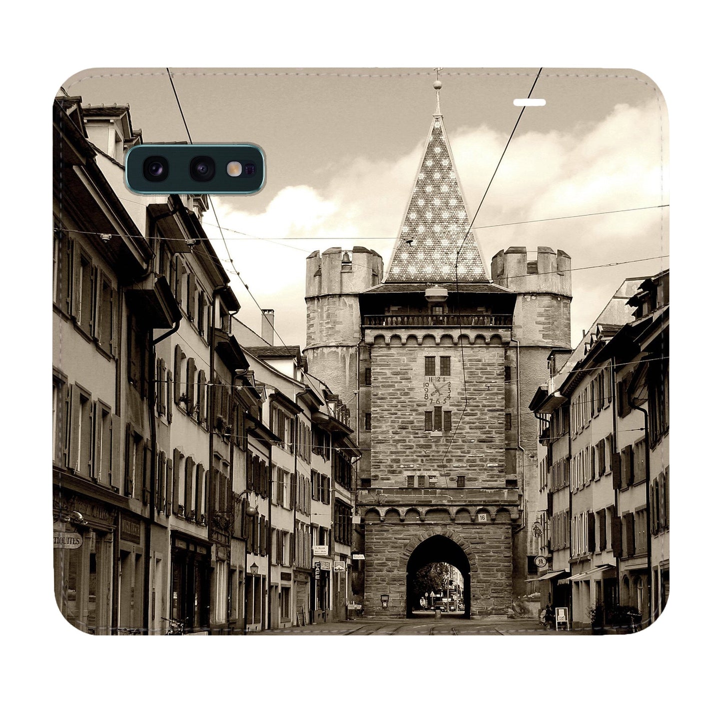 Basel City Spalentor Panorama Case for Samsung Galaxy S10E