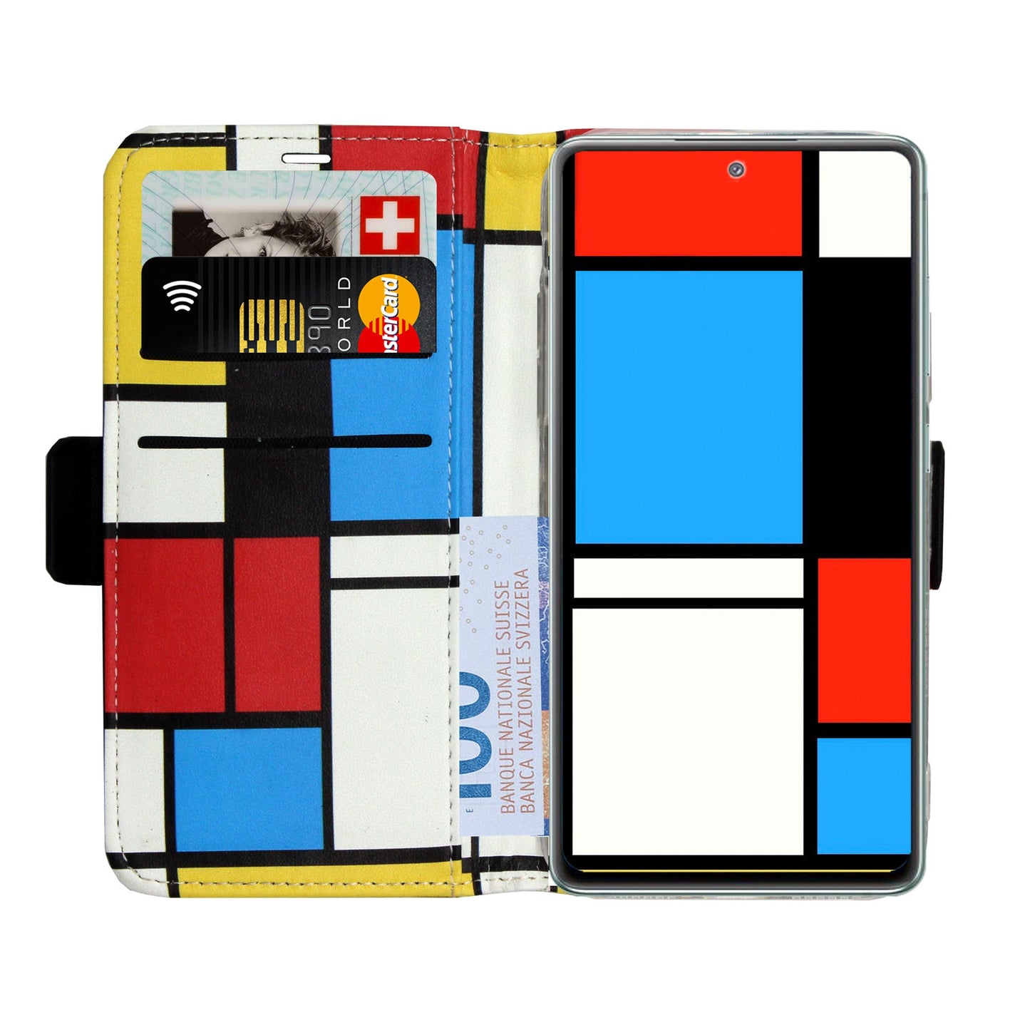 Mondrian Victor Case für Samsung S21