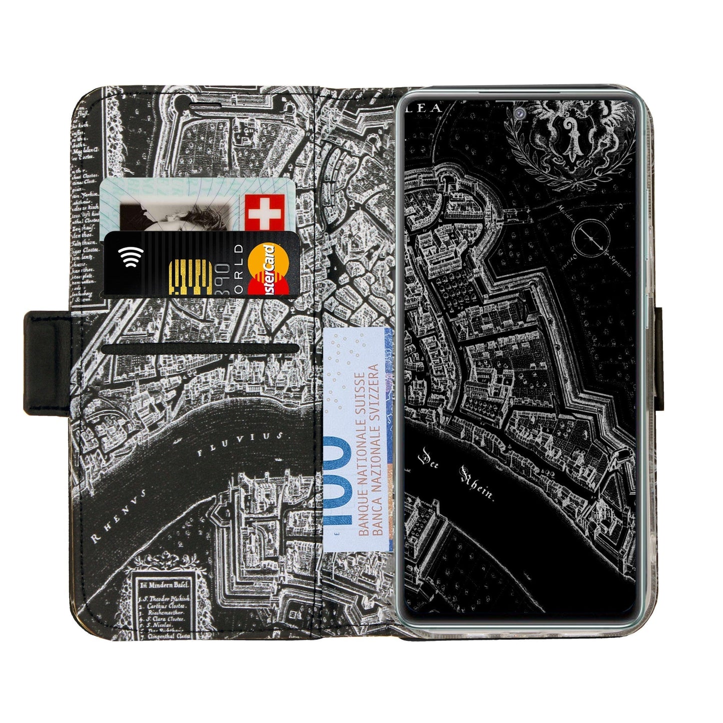Basel Merian Negativ Victor Case für Samsung Galaxy S21 Ultra