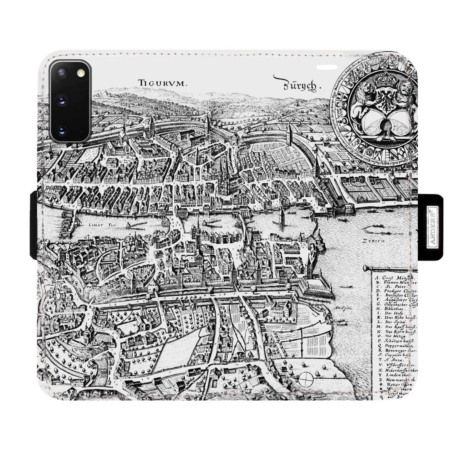 Zurich Merian Victor Case for Samsung Galaxy S20