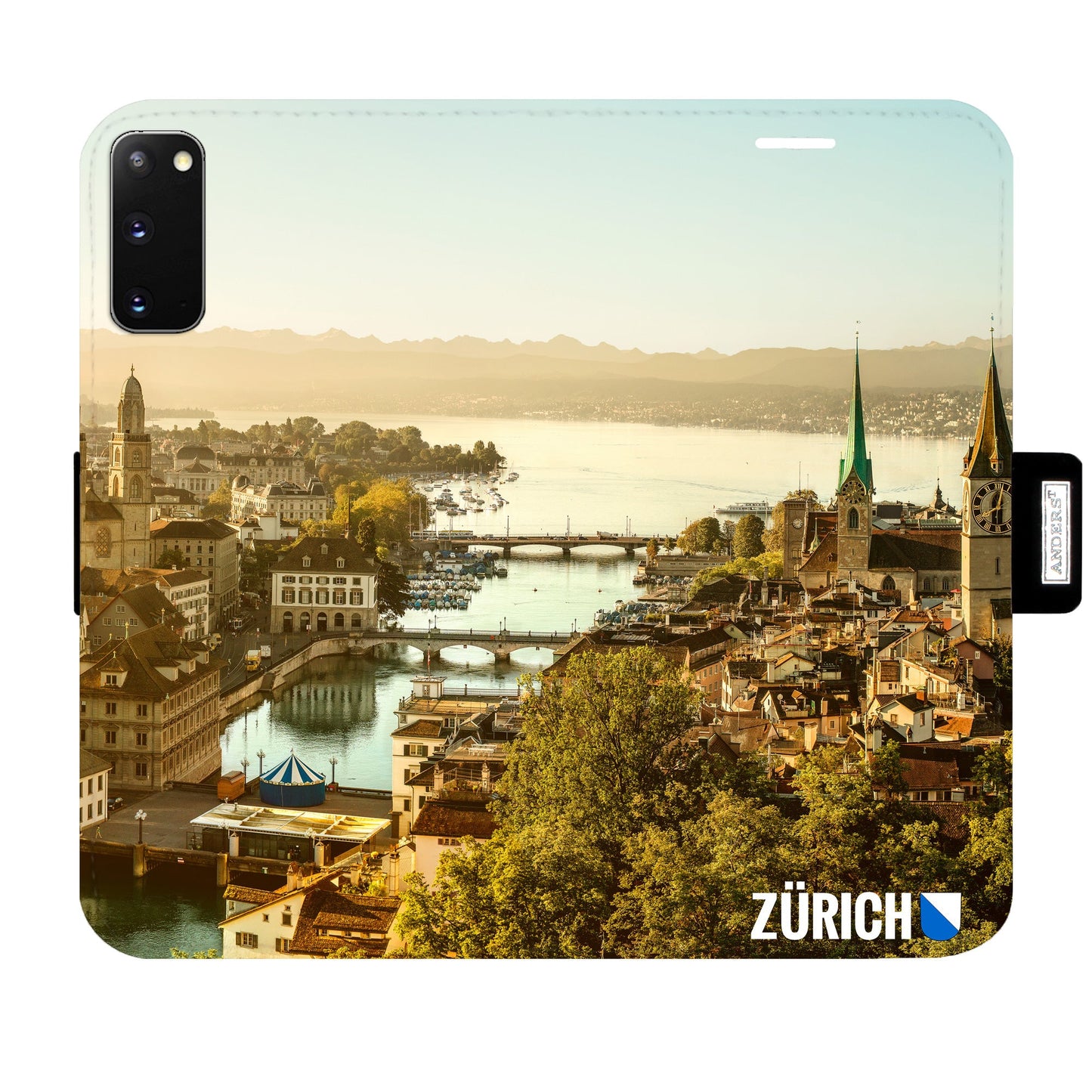 Zurich City from Above Victor Case for Samsung Galaxy S20