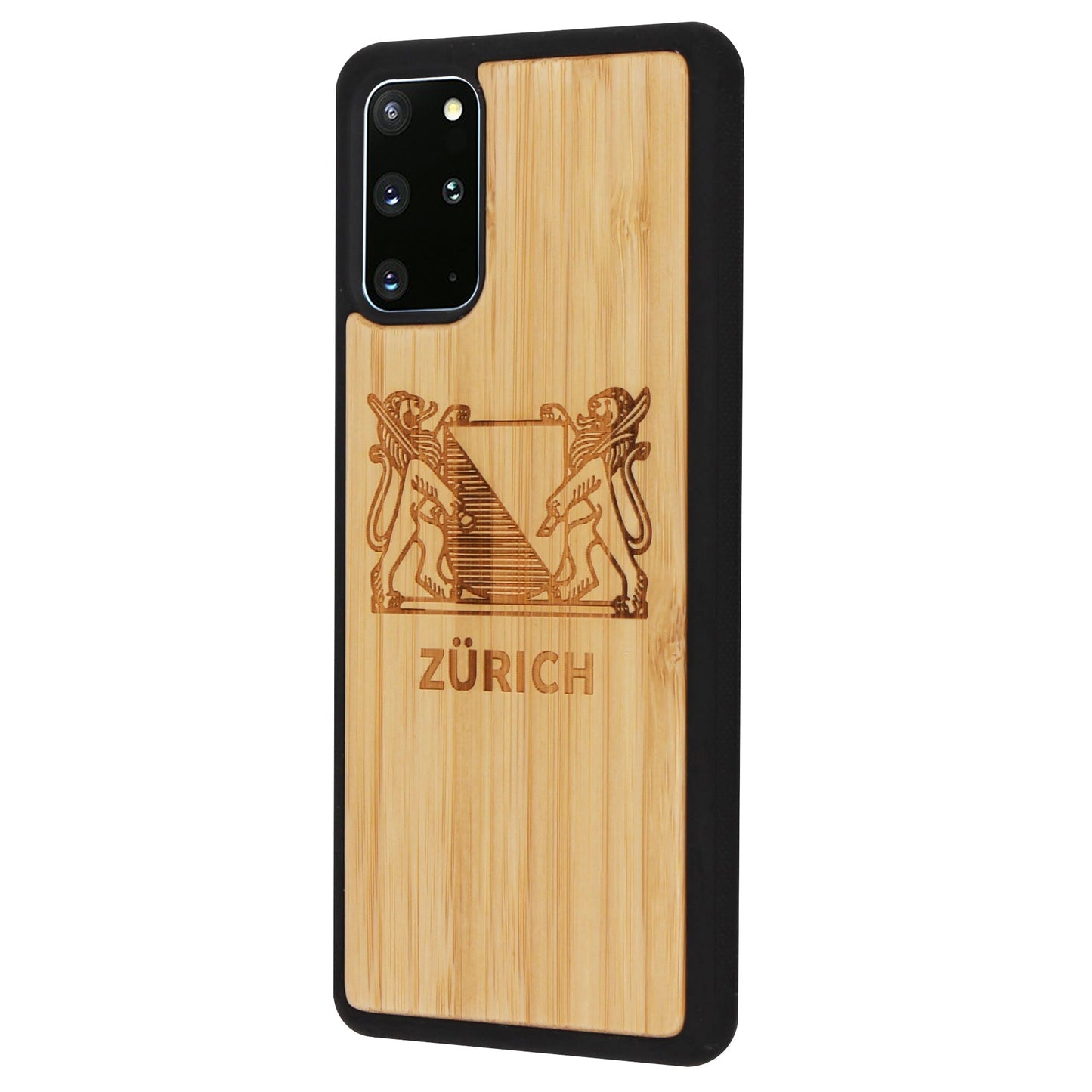 Zurich Coat of Arms Eden Bamboo Case for Samsung Galaxy S20 Plus
