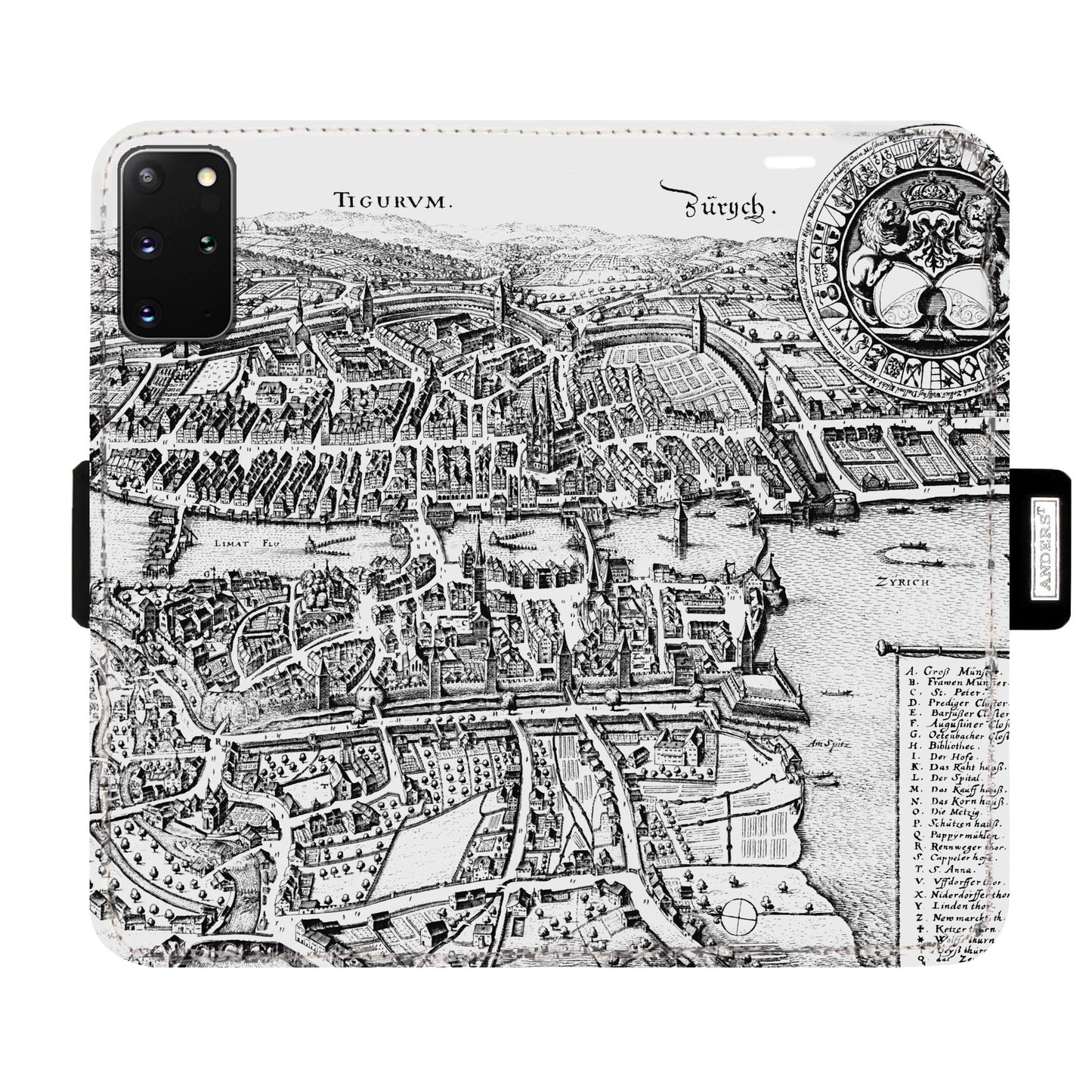 Zurich Merian Victor Case for Samsung Galaxy S20 Plus