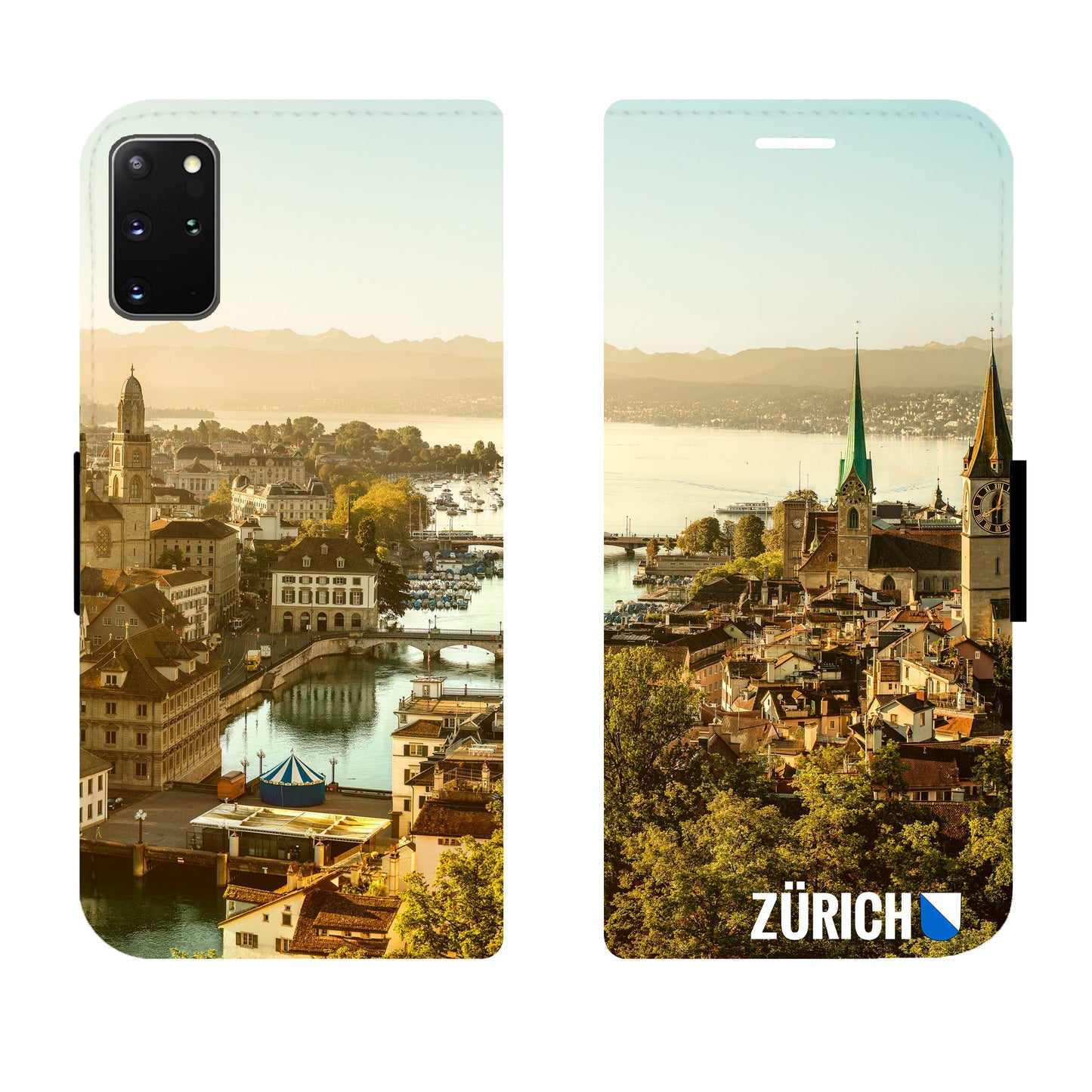 Zurich City from Above Victor Case for Samsung Galaxy S20 Plus