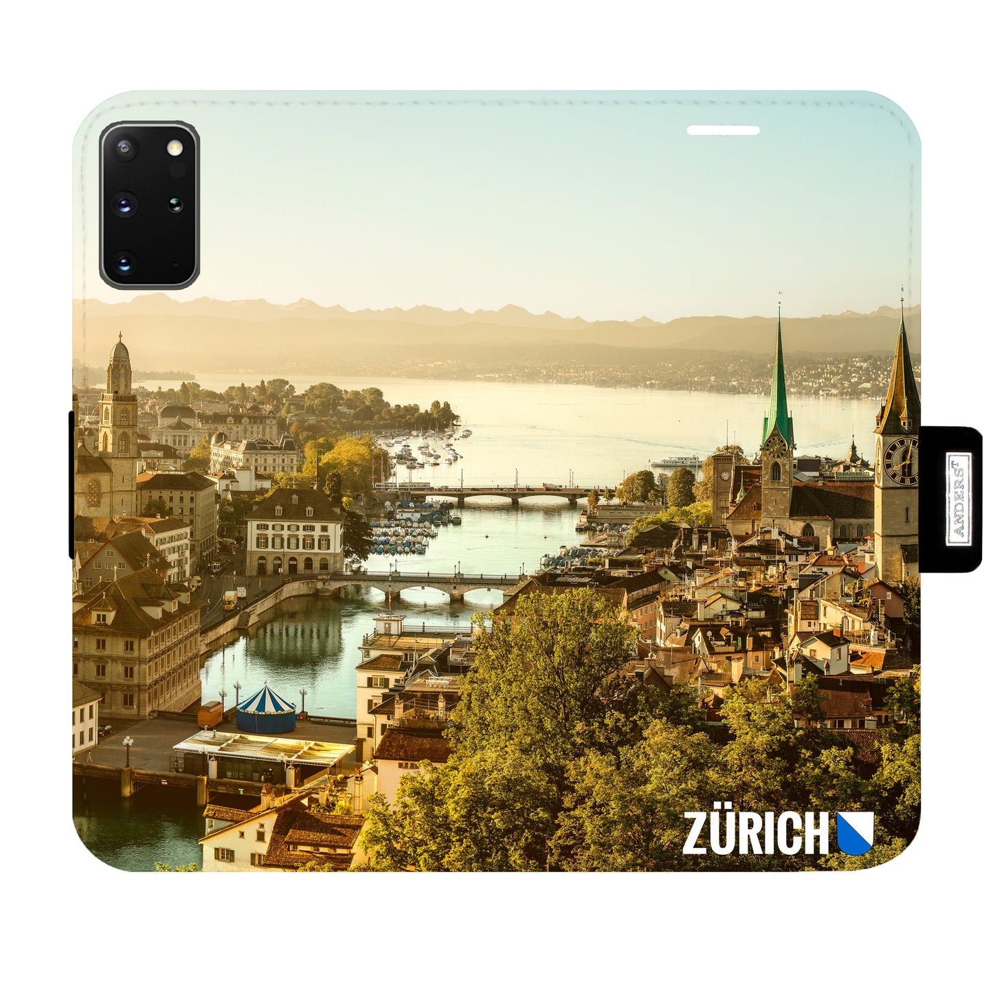 Zurich City from Above Victor Case for Samsung Galaxy S20 Plus