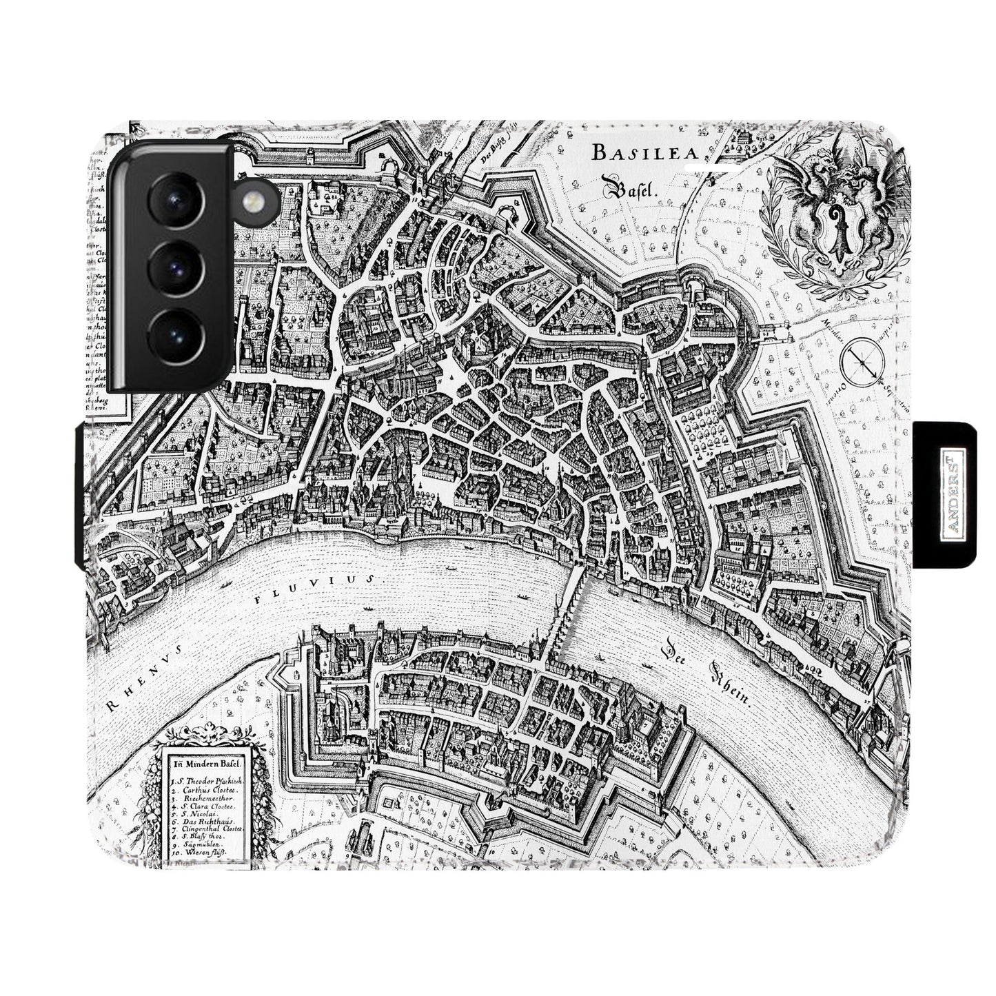 Basel Merian Victor Case für Samsung Galaxy S21