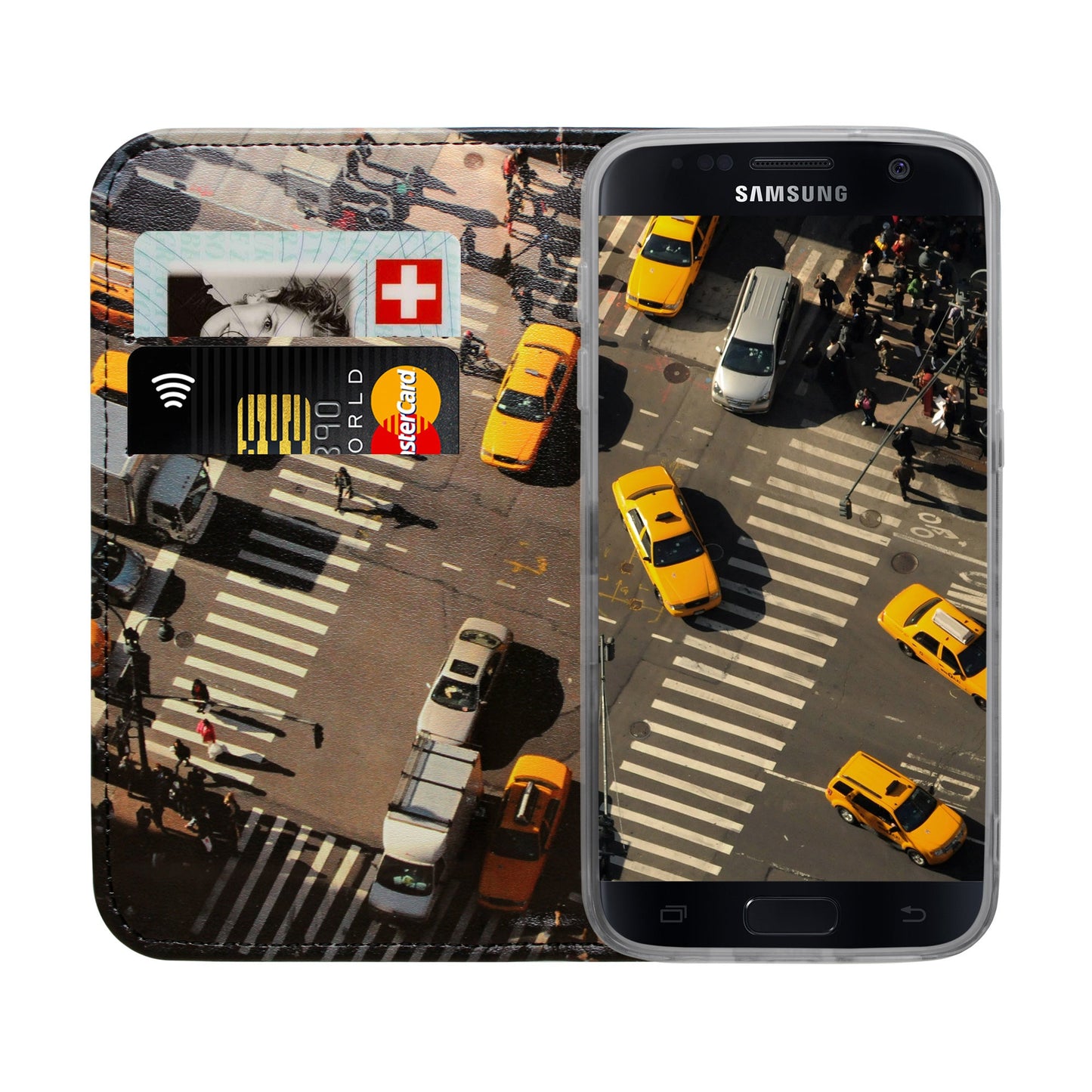 New York City Panorama Case für Samsung Galaxy S7