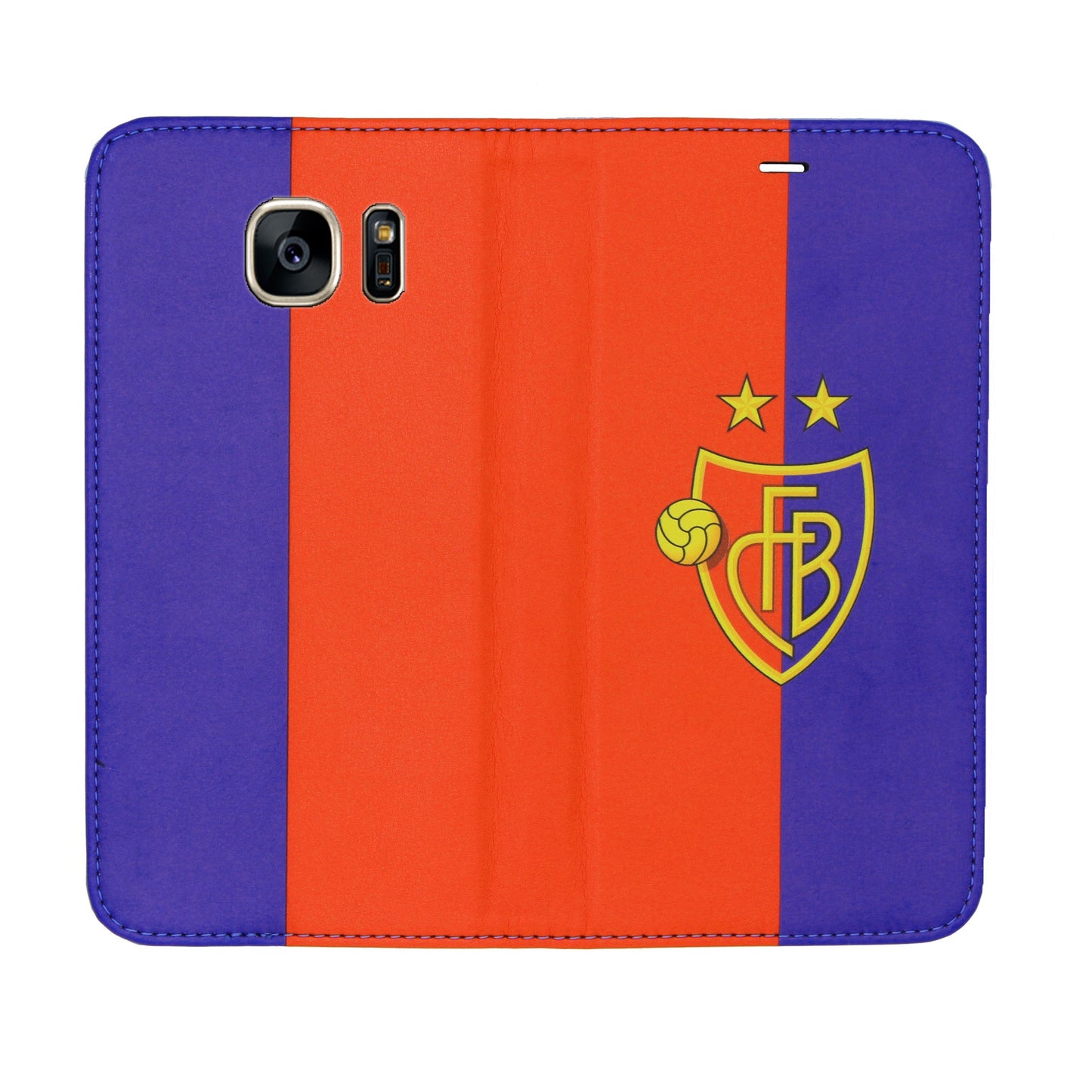 FCB rot / blau Panorama Case für Samsung Galaxy S7