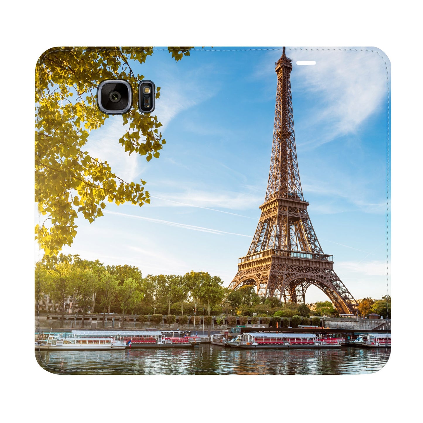 Paris City Panorama Case für Samsung Galaxy S7