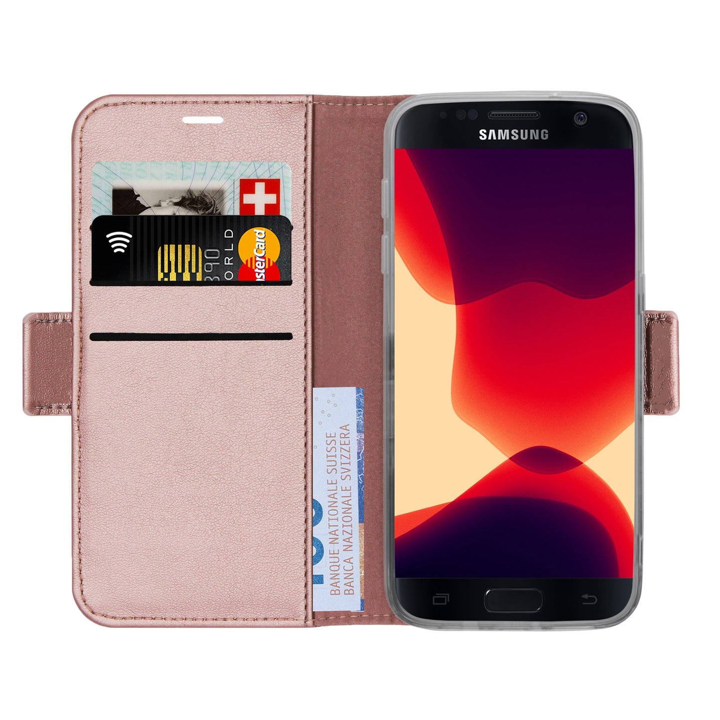 Victor Case in Rosègold für Samsung Galaxy S7