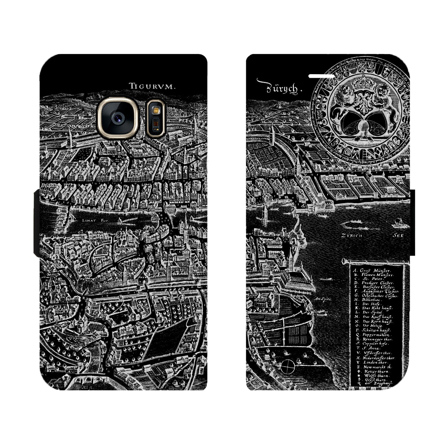 Zurich Merian Negative Victor Case for Samsung Galaxy S7