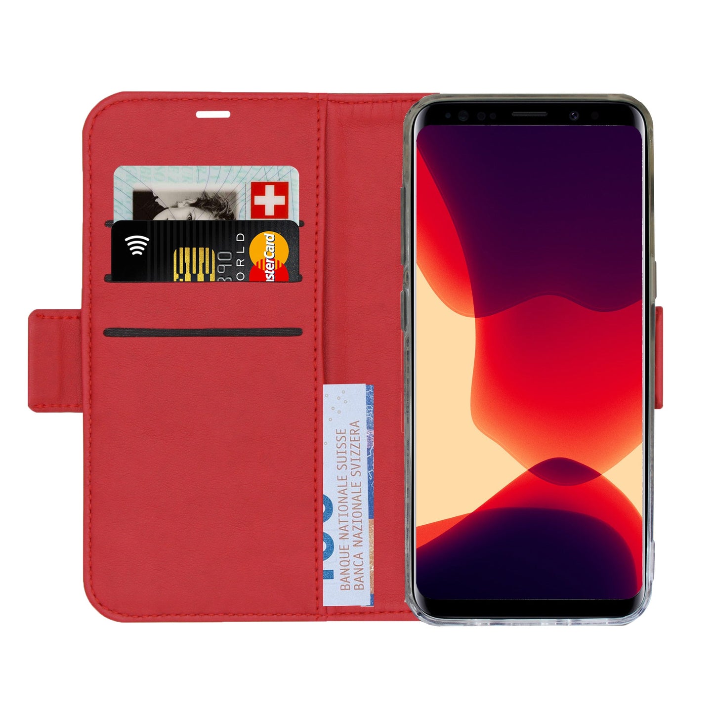 Coque Uni Rouge Victor pour Samsung Galaxy S9