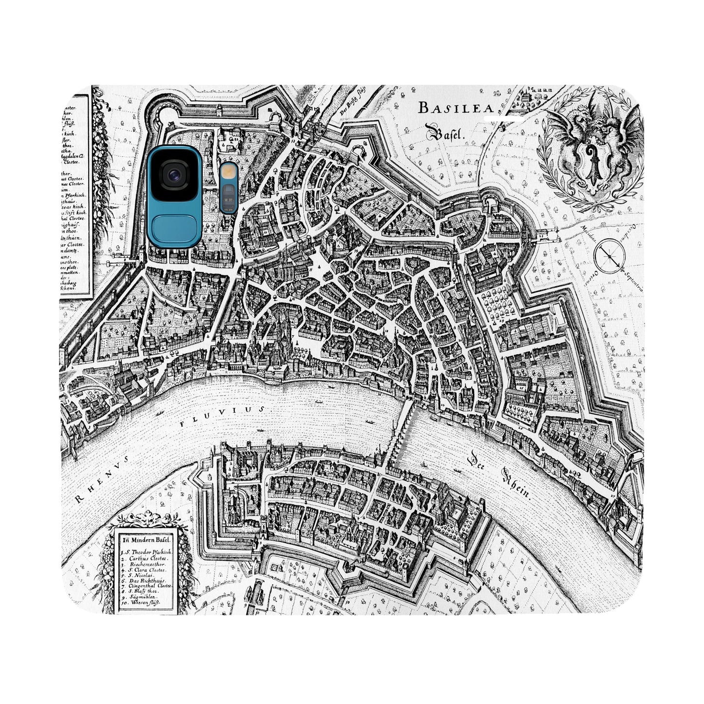 Basel Merian Panorama Case for Samsung Galaxy S9