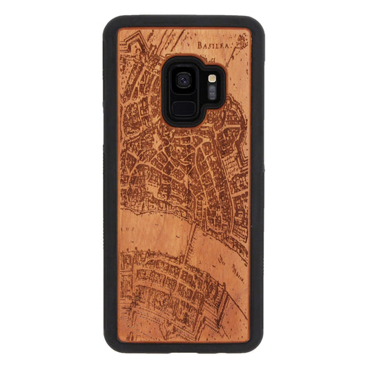 Basel Merian Eden case made of cherry wood for Samsung Galaxy S9