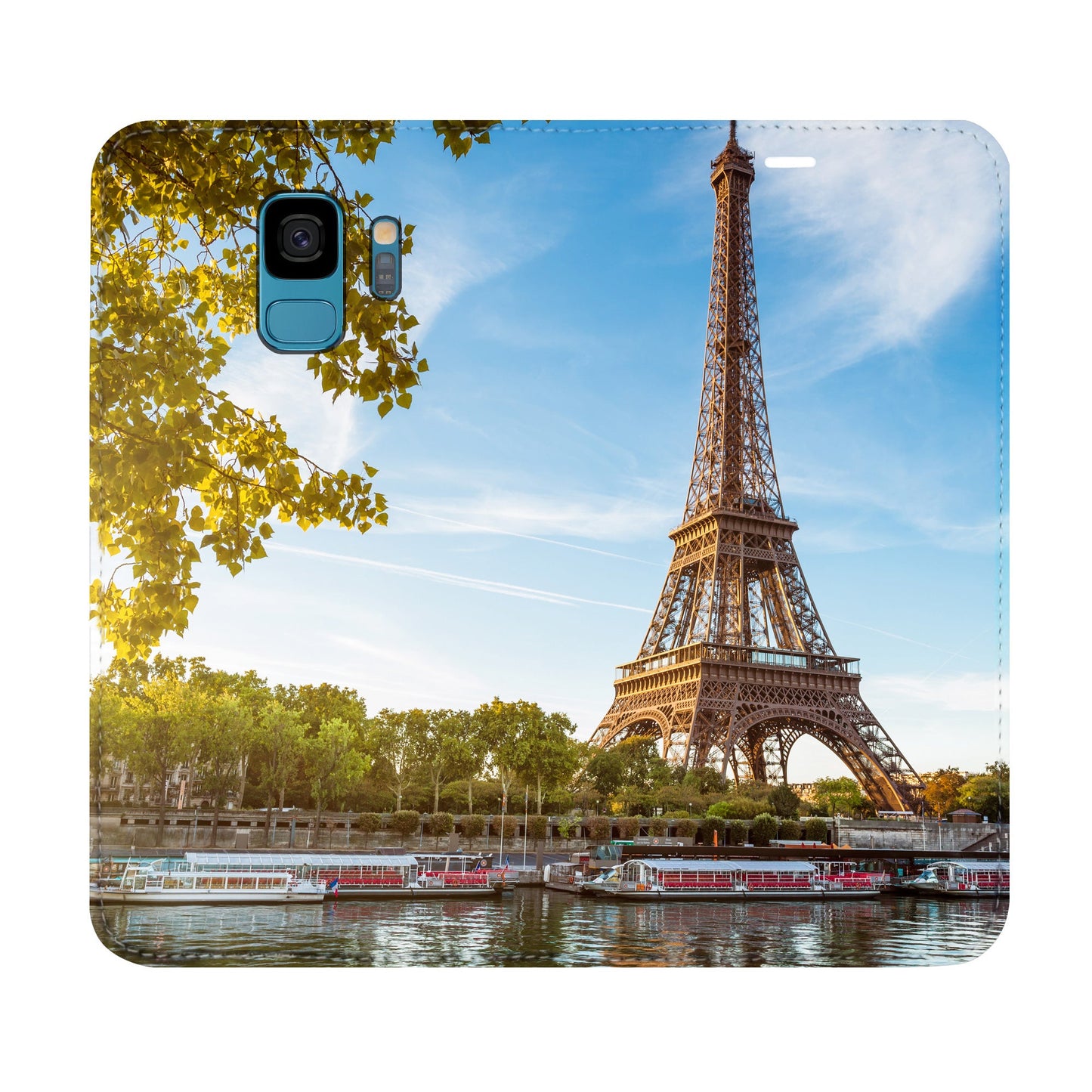 Paris City Panorama Case für Samsung Galaxy S9
